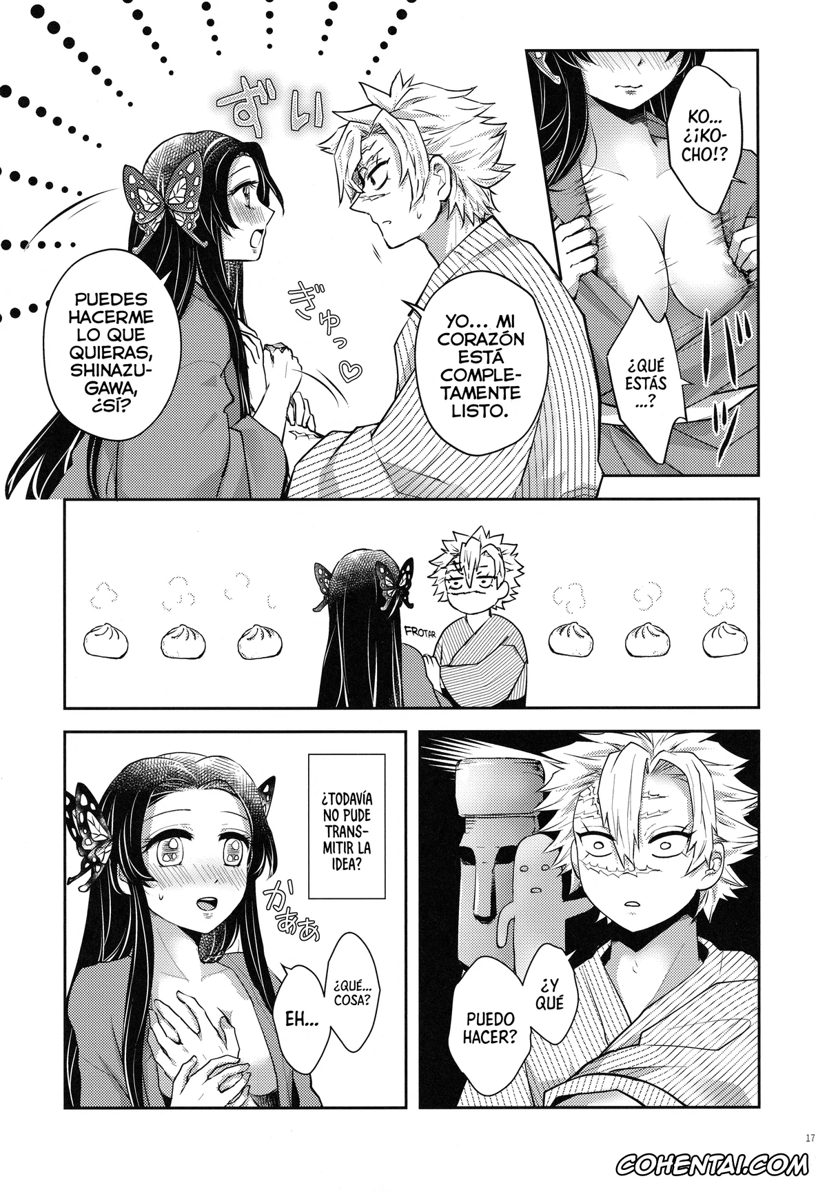 Kimetsu No Yaiba | Demon Slayer xxx, Kanae Kochou xxx, Sanemi Shinazugawa xxx, Shoujo o Moratte Hoshii Hana. Koinaka ni Natta Oboe ga Nai Kaze (Kimetsu no Yaiba), pagina 16