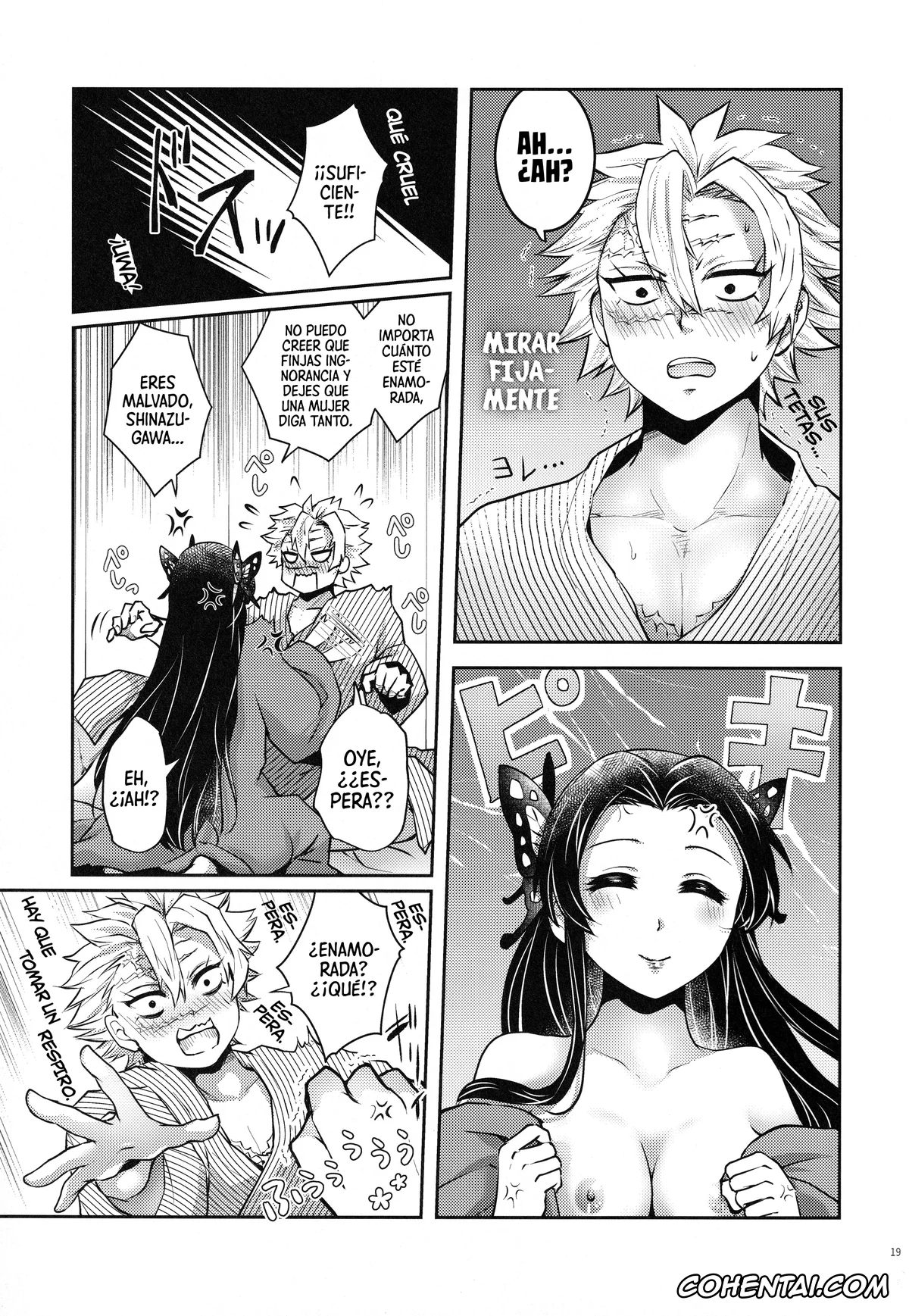 Kimetsu No Yaiba | Demon Slayer hentai, Kanae Kochou hentai, Sanemi Shinazugawa hentai, Shoujo o Moratte Hoshii Hana. Koinaka ni Natta Oboe ga Nai Kaze (Kimetsu no Yaiba), pagina 18