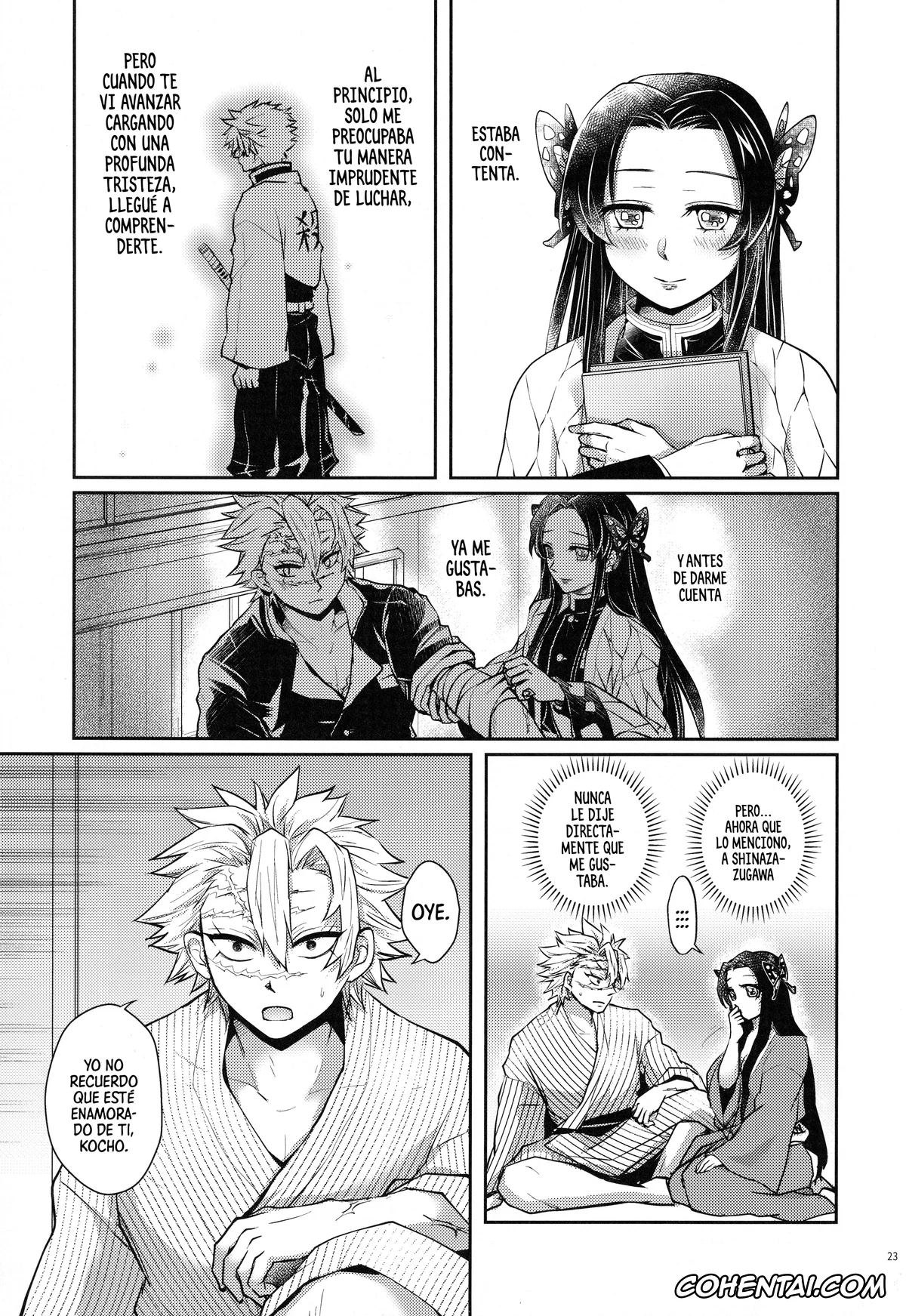 Kimetsu No Yaiba | Demon Slayer xxx, Kanae Kochou xxx, Sanemi Shinazugawa xxx, Shoujo o Moratte Hoshii Hana. Koinaka ni Natta Oboe ga Nai Kaze (Kimetsu no Yaiba), pagina 22