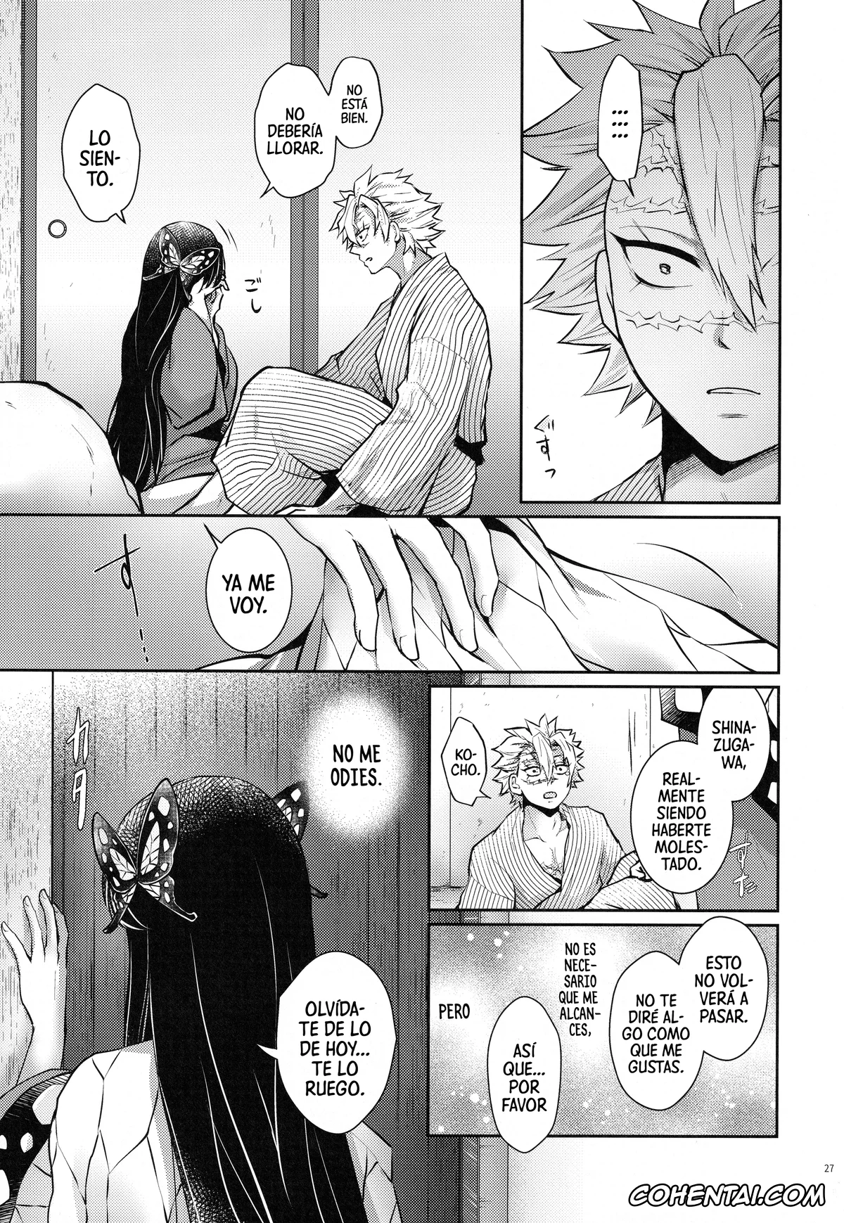 Kimetsu No Yaiba | Demon Slayer porno, Kanae Kochou porno, Sanemi Shinazugawa porno, Shoujo o Moratte Hoshii Hana. Koinaka ni Natta Oboe ga Nai Kaze (Kimetsu no Yaiba), pagina 26