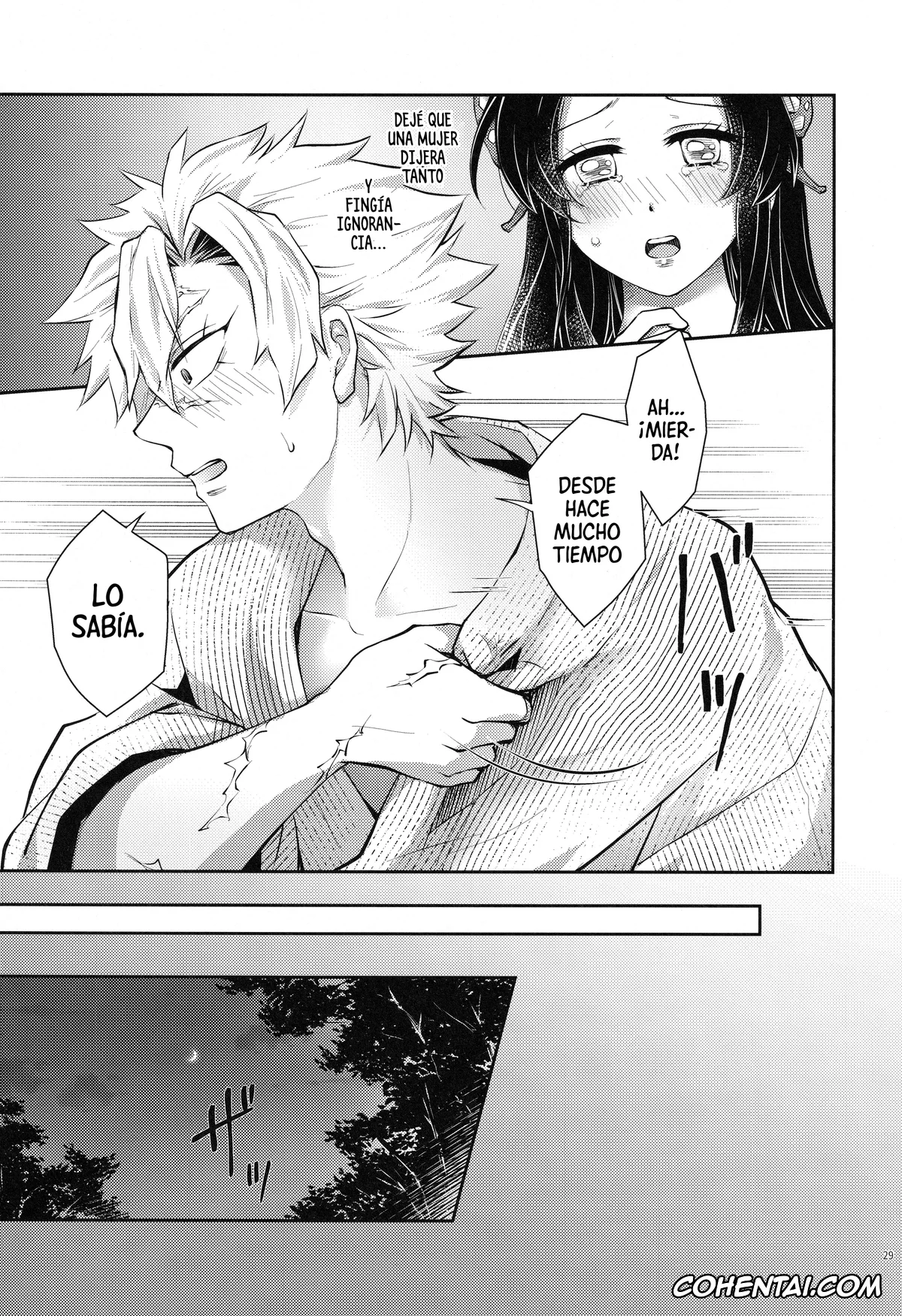 Kimetsu No Yaiba | Demon Slayer xxx, Kanae Kochou xxx, Sanemi Shinazugawa xxx, Shoujo o Moratte Hoshii Hana. Koinaka ni Natta Oboe ga Nai Kaze (Kimetsu no Yaiba), pagina 28