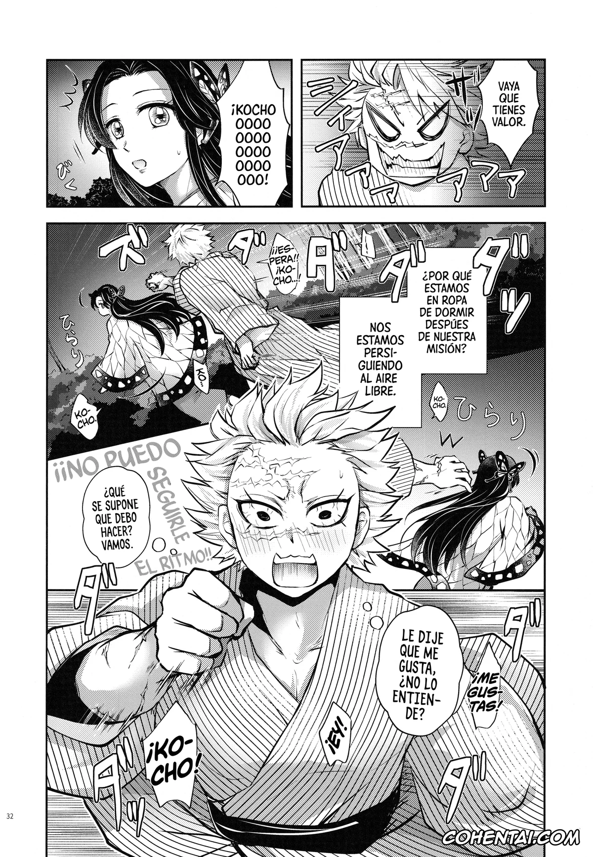 Kimetsu No Yaiba | Demon Slayer xxx, Kanae Kochou xxx, Sanemi Shinazugawa xxx, Shoujo o Moratte Hoshii Hana. Koinaka ni Natta Oboe ga Nai Kaze (Kimetsu no Yaiba), pagina 31