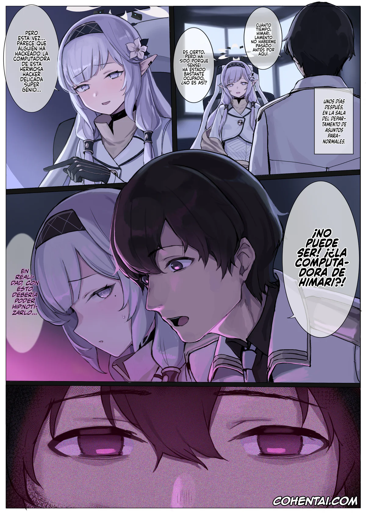 Blue Archive hentai, Himari Akeboshi hentai, Sensei hentai, Karada ga Hotel Saimin Hacking (Blue Archive), pagina 3