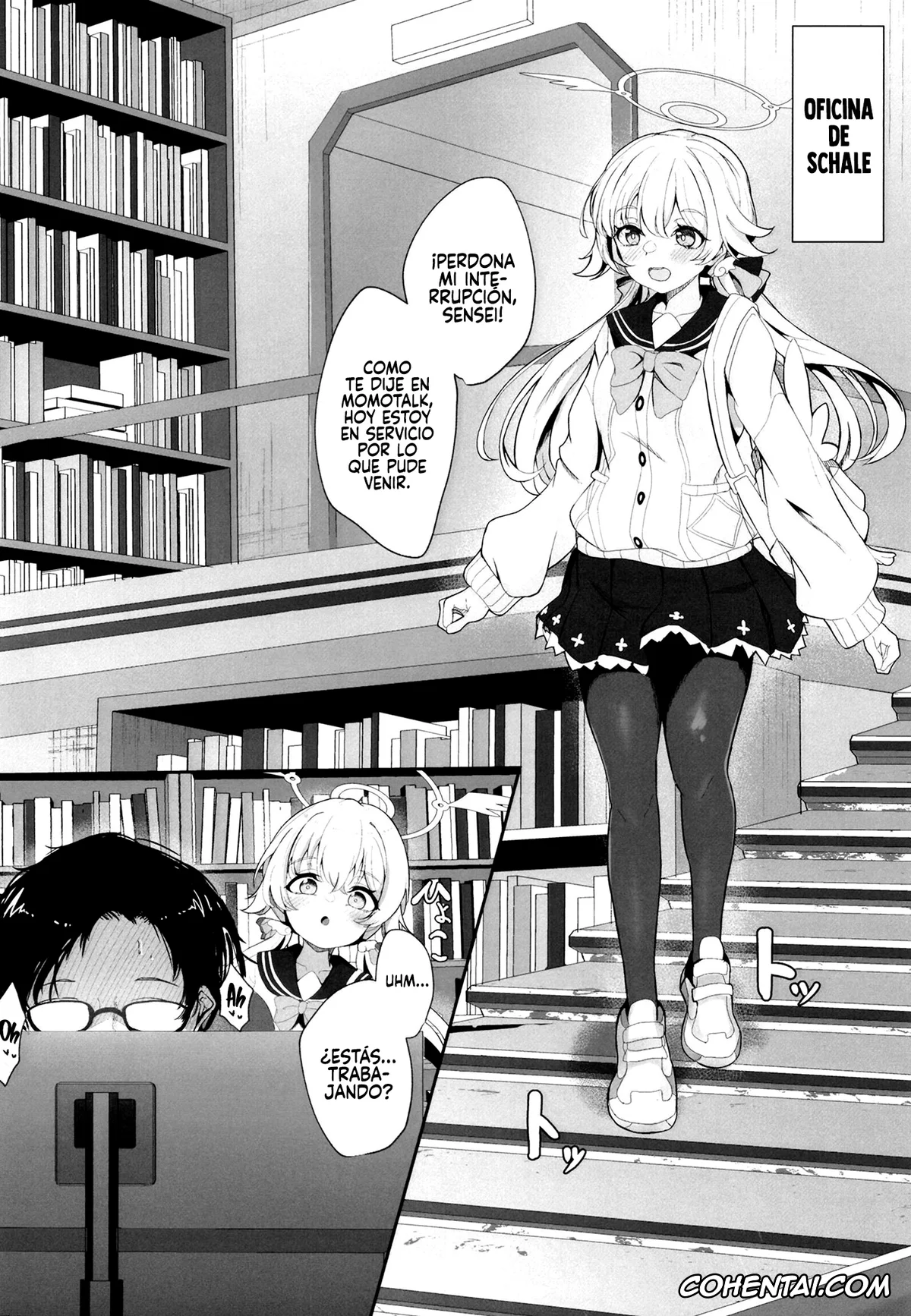 Blue Archive xxx, Hifumi Ajitani xxx, Sensei xxx, Schale Touban Nisshi Touban Ajitani Hifumi (Blue Archive), pagina 4