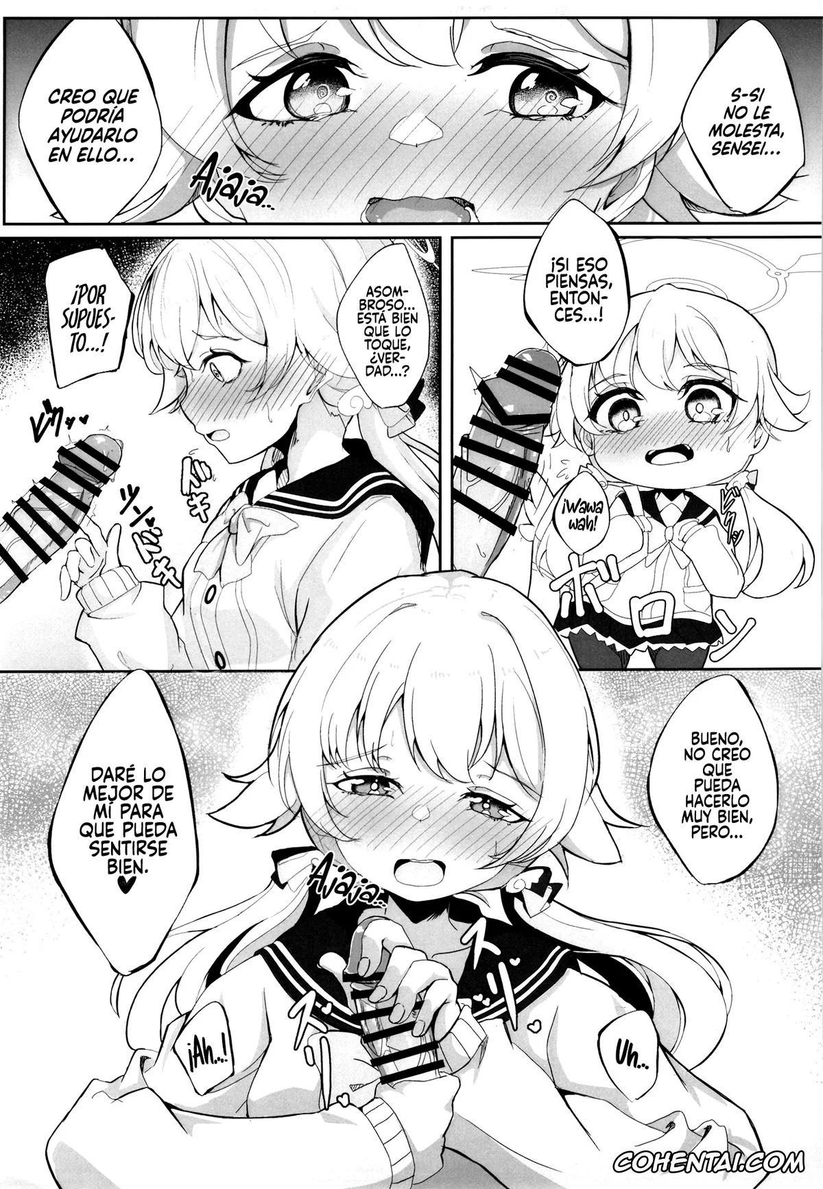 Blue Archive xxx, Hifumi Ajitani xxx, Sensei xxx, Schale Touban Nisshi Touban Ajitani Hifumi (Blue Archive), pagina 7