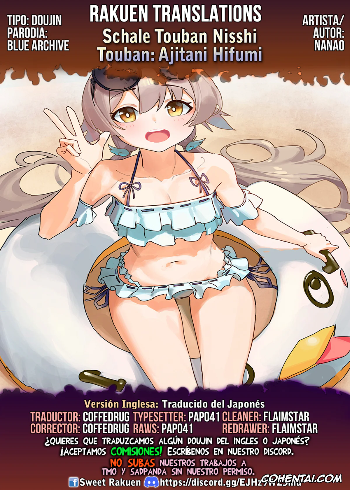 Blue Archive hentai, Hifumi Ajitani hentai, Sensei hentai, Schale Touban Nisshi Touban Ajitani Hifumi (Blue Archive), pagina 33