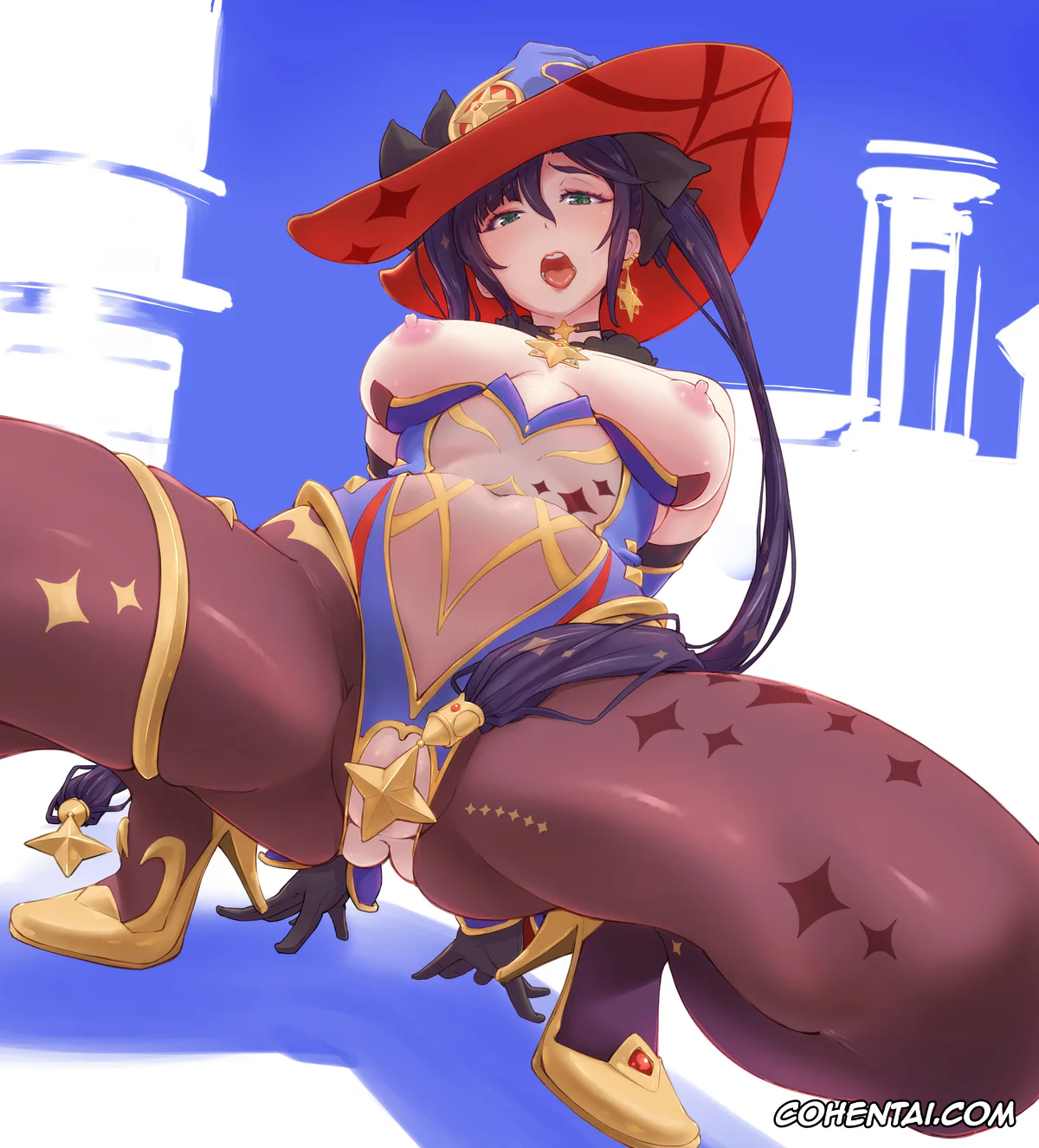 Genshin Impact hentai, Mona Megistus hentai, Mona-Goth 3 (Genshin Impact), pagina 18