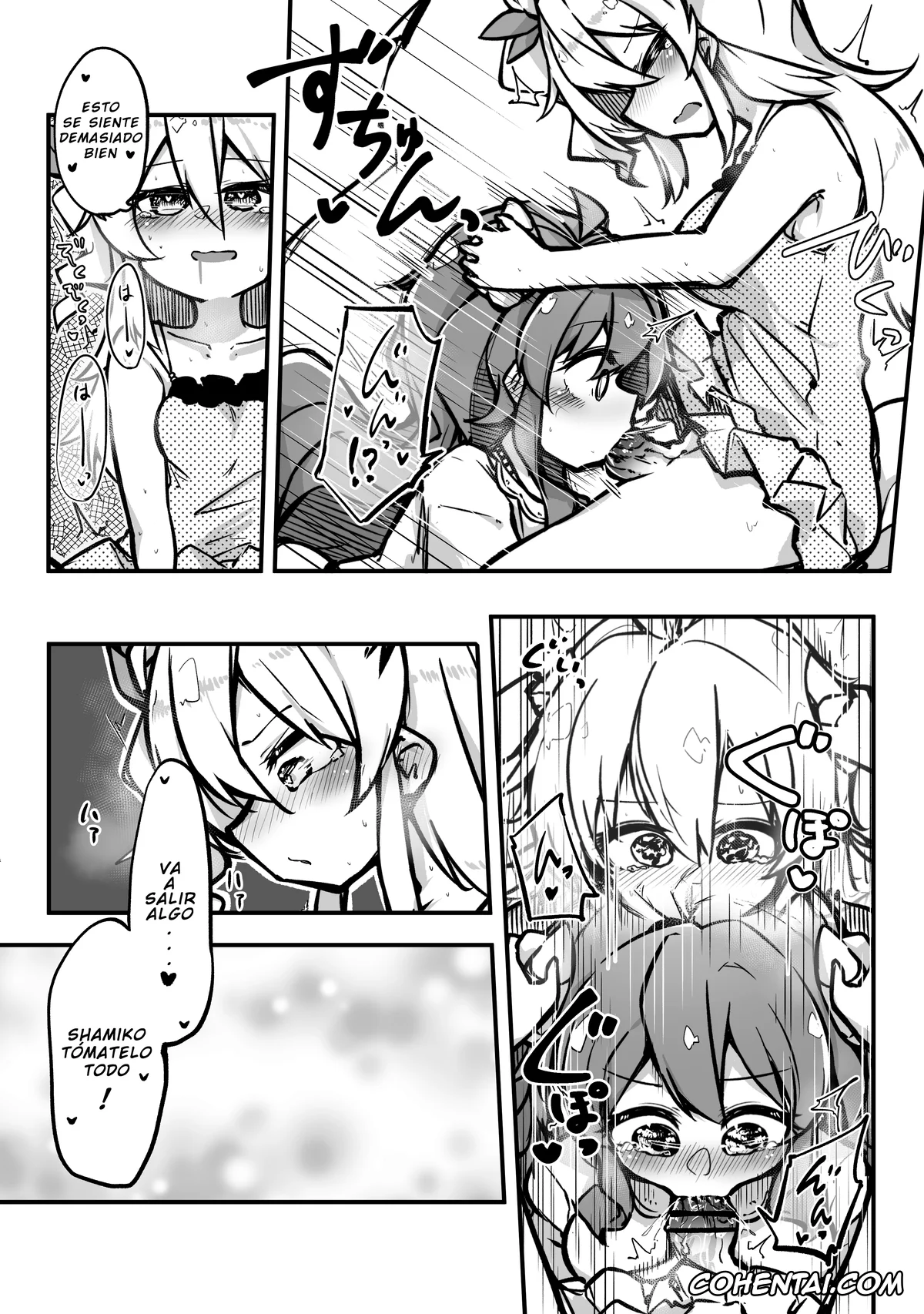 Machikado Mazoku | The Demon Girl Next Door porno, Futanari Yuri Ecchi (Machikado Mazoku), pagina 5