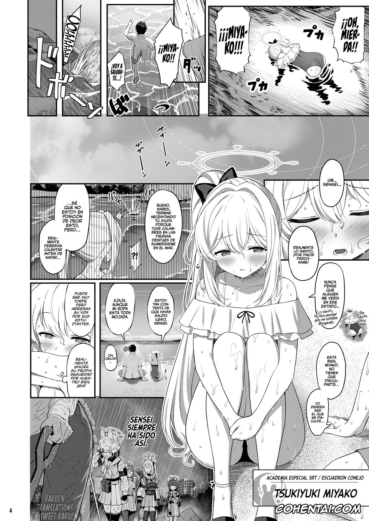 Blue Archive hentai, Miyako Tsukiyuki hentai, Sensei hentai, LOVE IT (Only) ONE (Blue Archive), pagina 3