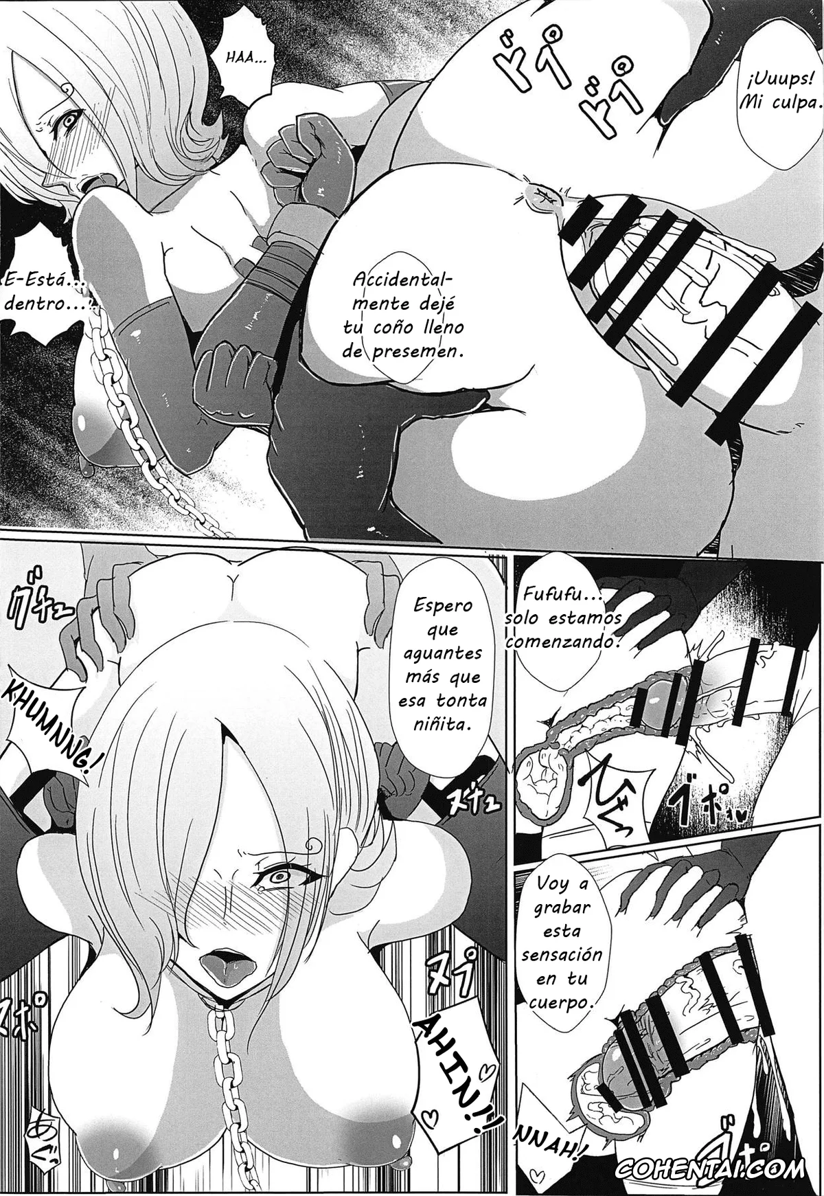 One Piece porno, Nami porno, Pudding Charlotte porno, Reiju Vinsmoke porno, Ochita Chou ~Smoothie Choukyou Hen~ (One Piece), pagina 17