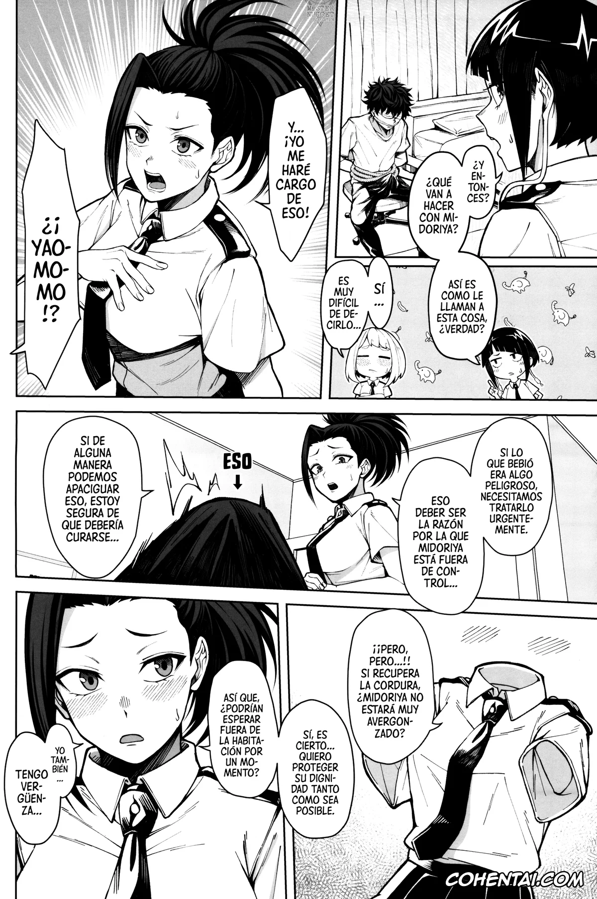 My Hero Academia | Boku No Hero Academia porno, Izuku Midoriya porno, Kyoka Jiro porno, Mina Ashido porno, Momo Yaoyorozu porno, Ochako Uraraka porno, Tooru Hagakure porno, Tsuyu Asui porno, Oki o Tashika ni (Boku no Hero Academia), pagina 5