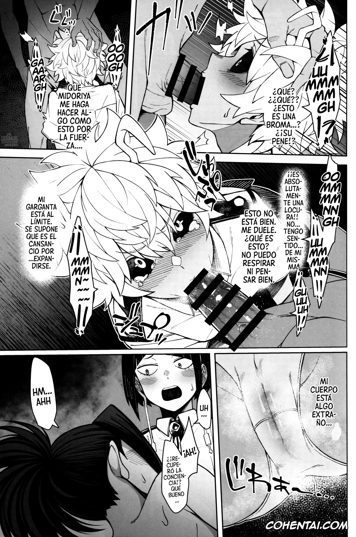 My Hero Academia | Boku No Hero Academia xxx, Izuku Midoriya xxx, Kyoka Jiro xxx, Mina Ashido xxx, Momo Yaoyorozu xxx, Ochako Uraraka xxx, Tooru Hagakure xxx, Tsuyu Asui xxx, Oki o Tashika ni (Boku no Hero Academia), pagina 10