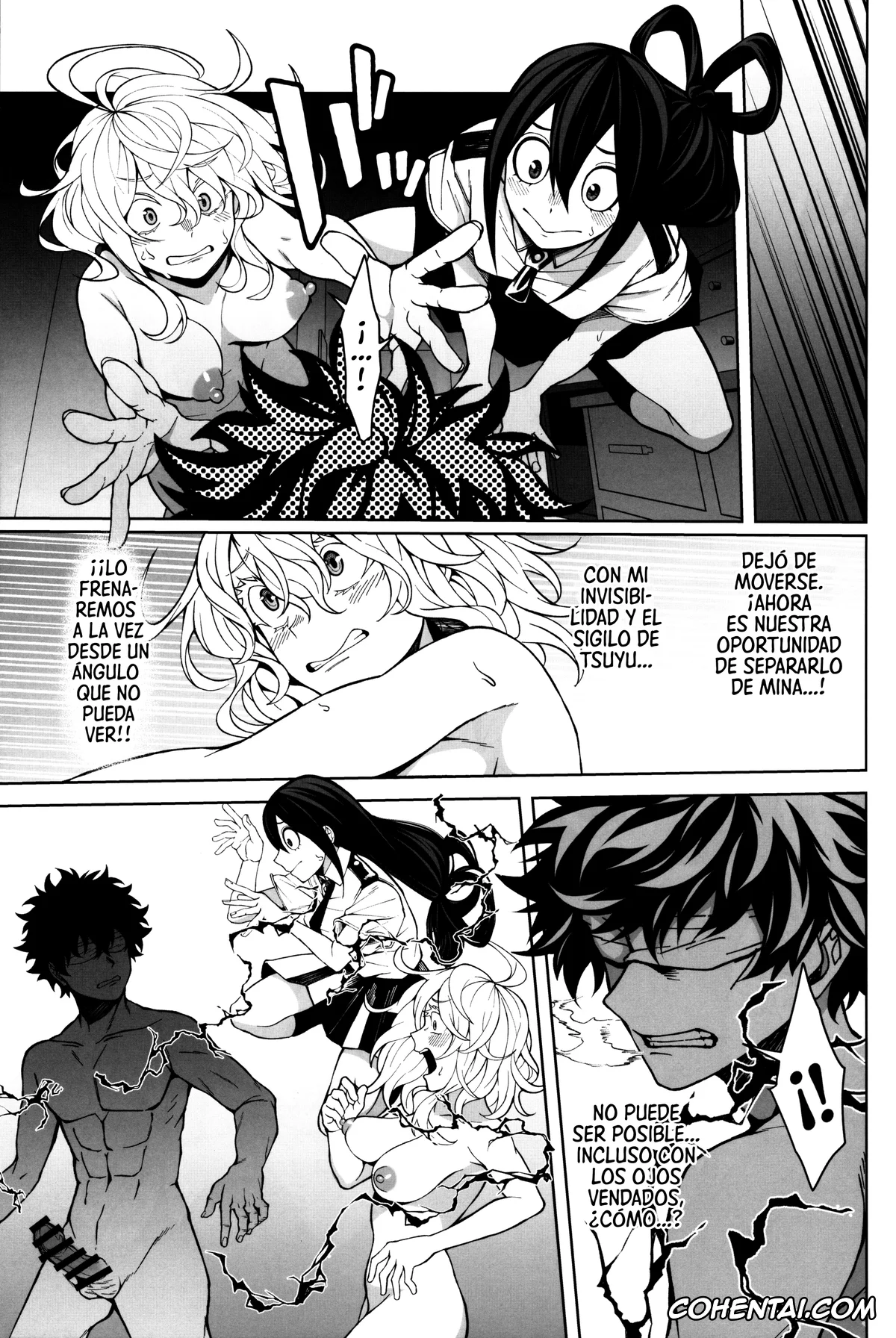 My Hero Academia | Boku No Hero Academia porno, Izuku Midoriya porno, Kyoka Jiro porno, Mina Ashido porno, Momo Yaoyorozu porno, Ochako Uraraka porno, Tooru Hagakure porno, Tsuyu Asui porno, Oki o Tashika ni (Boku no Hero Academia), pagina 14