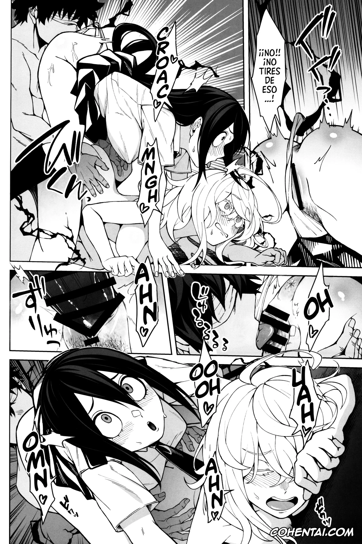 My Hero Academia | Boku No Hero Academia xxx, Izuku Midoriya xxx, Kyoka Jiro xxx, Mina Ashido xxx, Momo Yaoyorozu xxx, Ochako Uraraka xxx, Tooru Hagakure xxx, Tsuyu Asui xxx, Oki o Tashika ni (Boku no Hero Academia), pagina 19