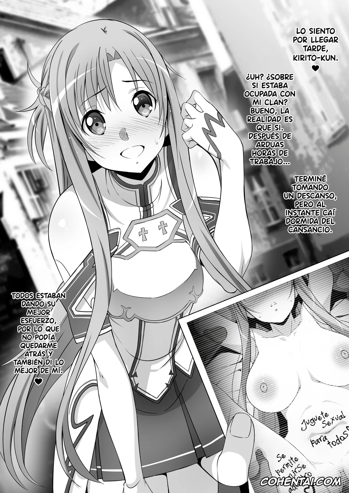 Sword Art Online porno, Asuna Yuuki porno, C101 Omakebon (Sword Art Online), pagina 8