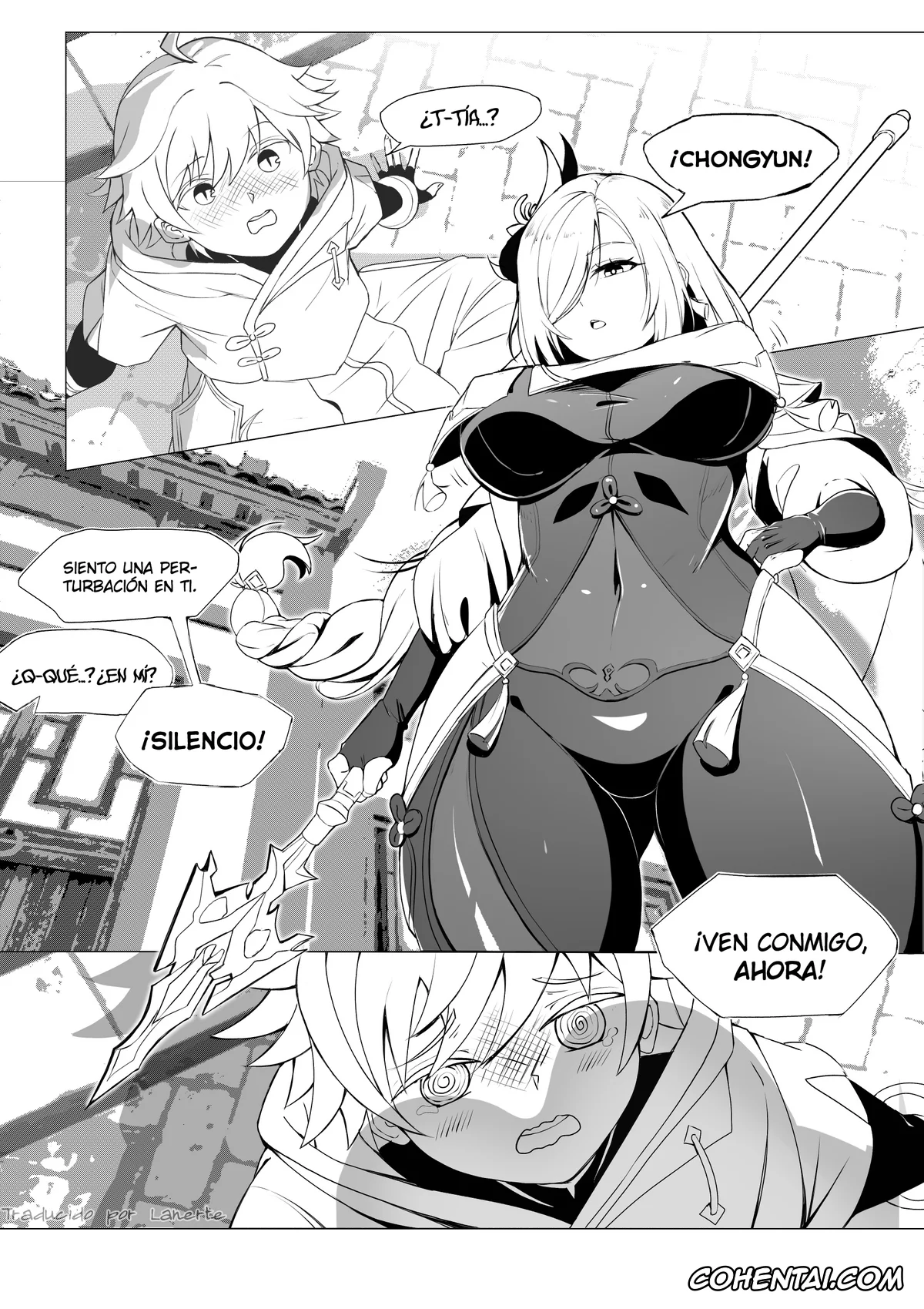 Genshin Impact xxx, Chongyun xxx, Shenhe xxx, Emergency Exorcist Training (Genshin Impact), pagina 4