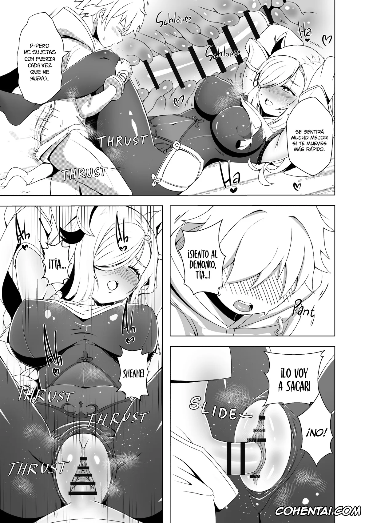 Genshin Impact xxx, Chongyun xxx, Shenhe xxx, Emergency Exorcist Training (Genshin Impact), pagina 19