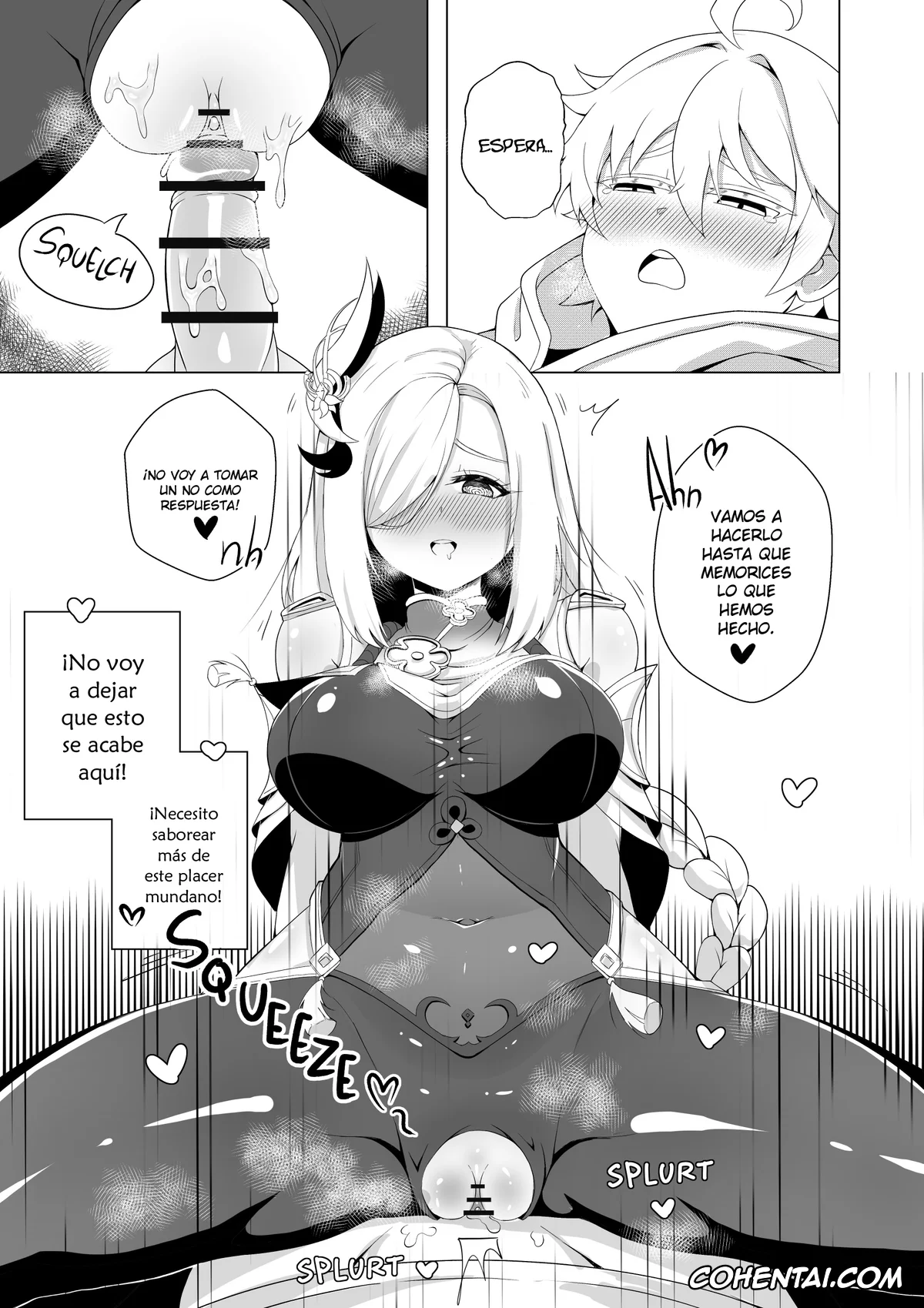 Genshin Impact porno, Chongyun porno, Shenhe porno, Emergency Exorcist Training (Genshin Impact), pagina 23