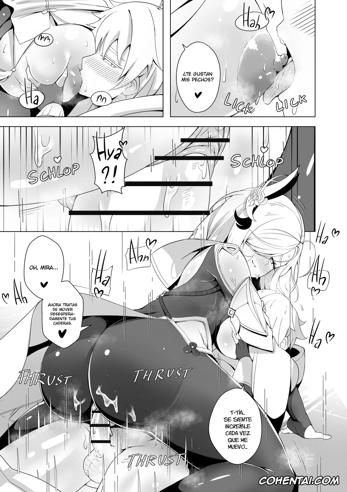 Genshin Impact xxx, Chongyun xxx, Shenhe xxx, Emergency Exorcist Training (Genshin Impact), pagina 25