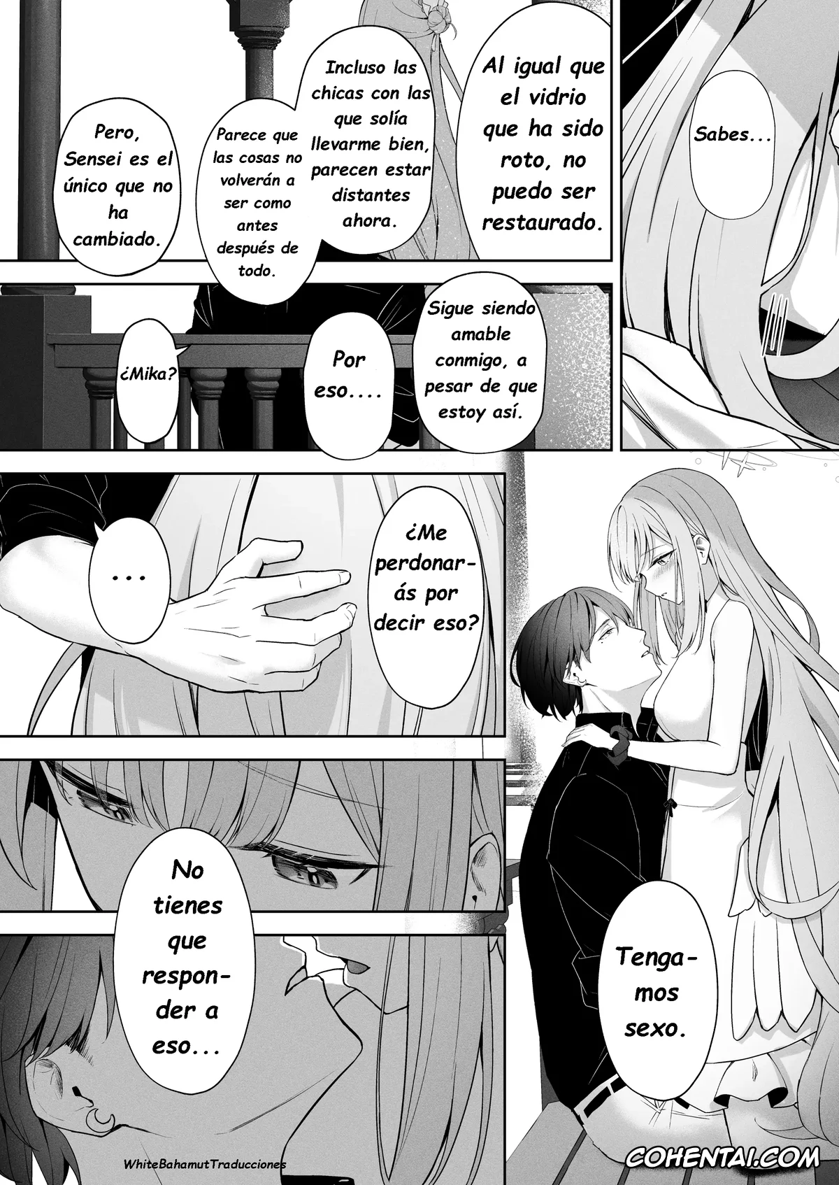 Blue Archive hentai, Mika Misono hentai, Sensei hentai, Mikazuki no Pierce Hole (Blue Archive), pagina 18