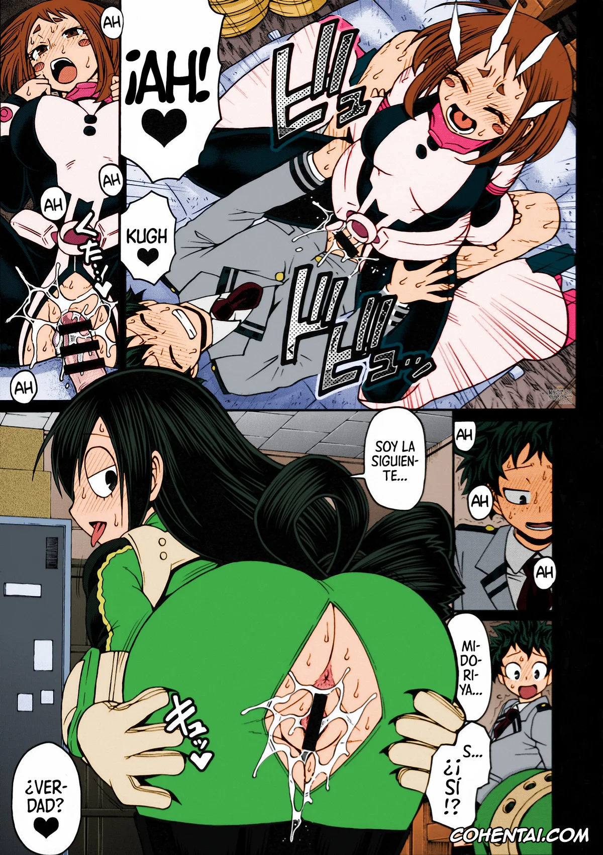 My Hero Academia | Boku No Hero Academia porno, Izuku Midoriya porno, Mina Ashido porno, Momo Yaoyorozu porno, Ochako Uraraka porno, Tsuyu Asui porno, POPPIN’ GIRLS (Boku no Hero Academia), pagina 8
