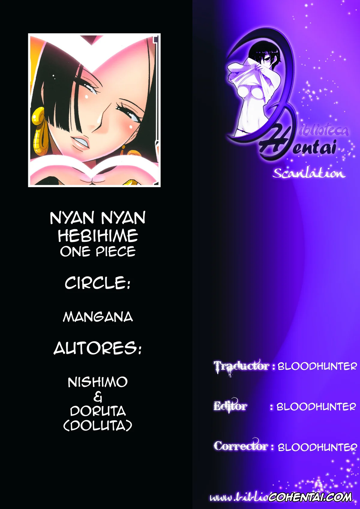 One Piece porno, Boa Hancock porno, NyanNyan Hebihime (One Piece), pagina 35