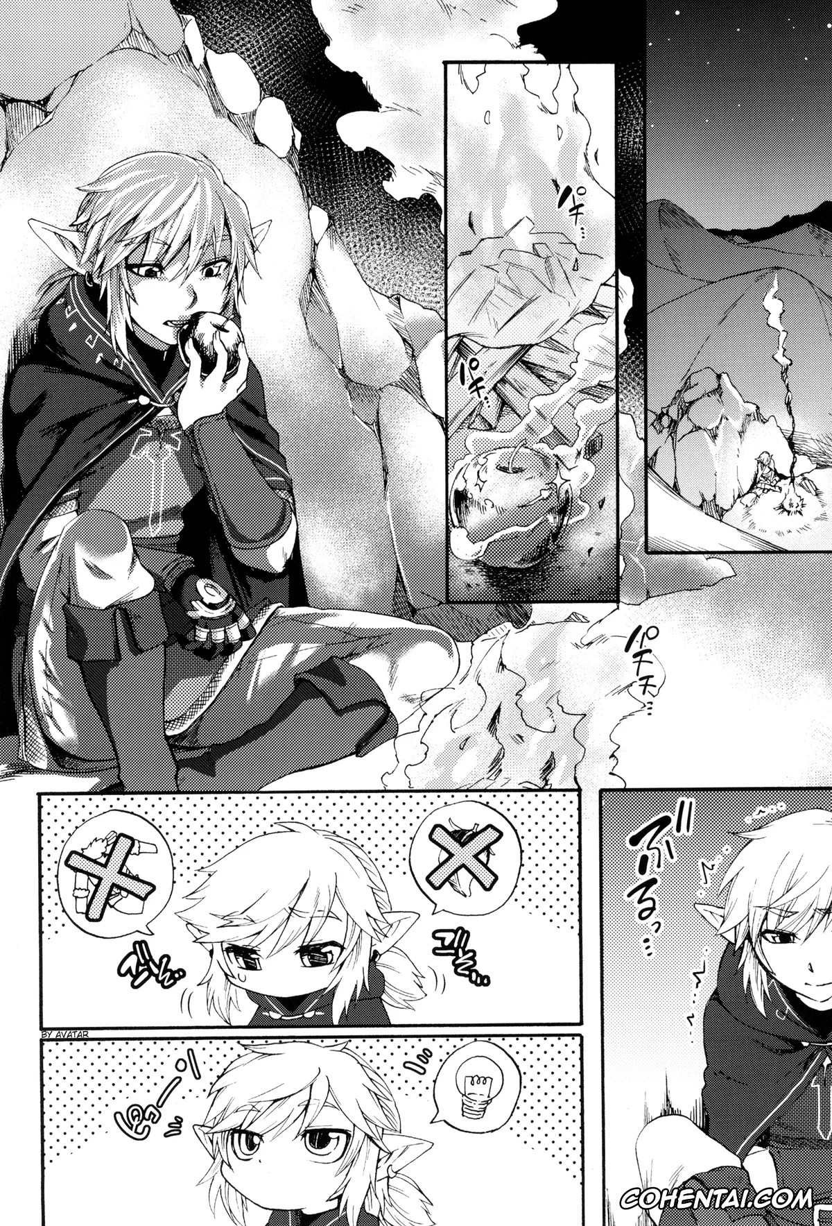 The Legend Of Zelda porno, Link porno, Tulin porno, Oira to Oira no Kyoukansei (The Legend of Zelda: Tears of the Kingdom), pagina 8