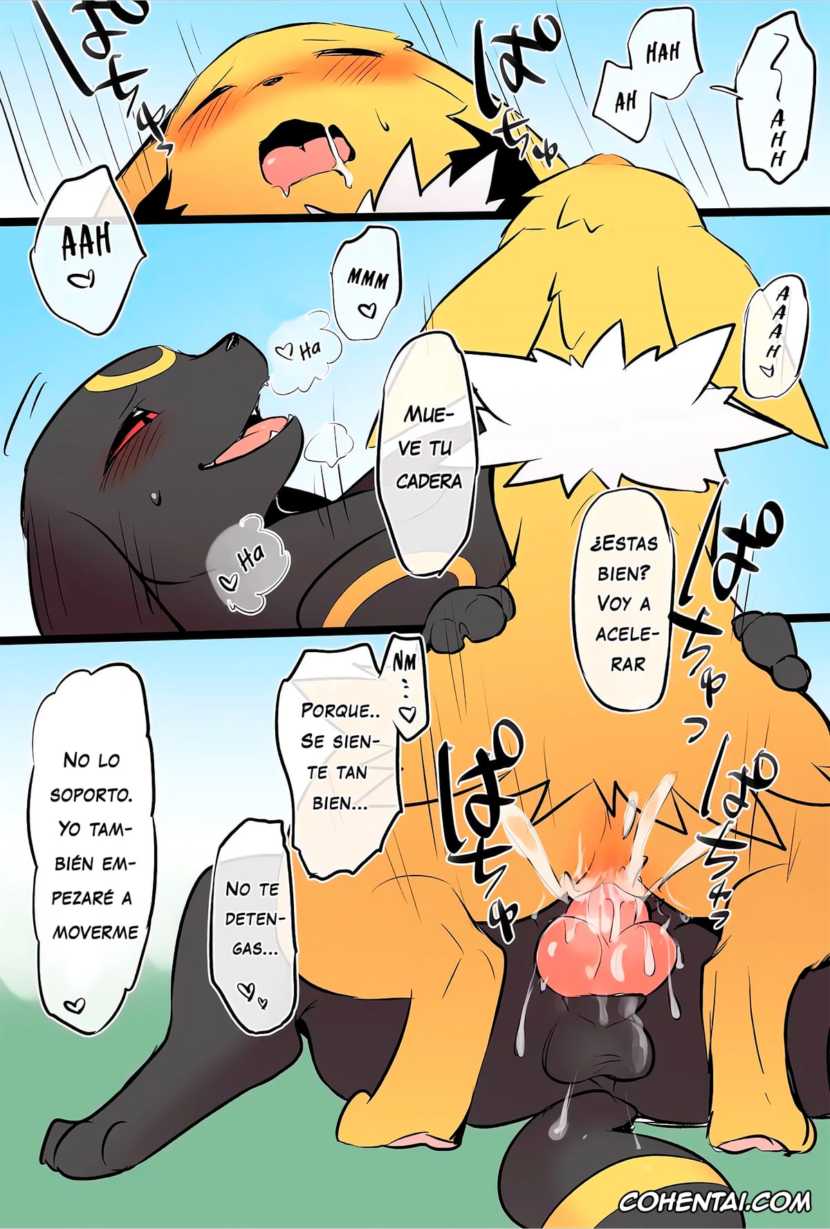 Pokemon | Pocket Monsters porno, Eevee porno, Espeon porno, Flareon porno, Jolteon porno, Umbreon porno, La familia Eevee cuya ética sexual se ha derrumbado (Pokémon), pagina 14