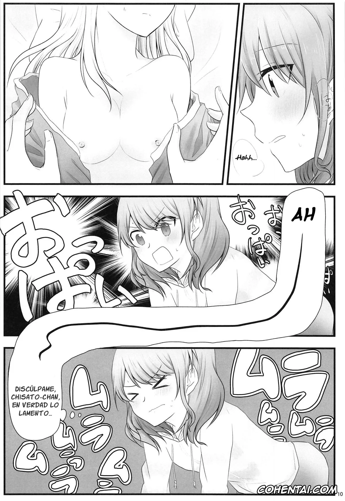 BanG Dream! hentai, Aya Maruyama hentai, Chisato Shirasagi hentai, Ato de Okorareru kara! (BanG Dream!), pagina 9