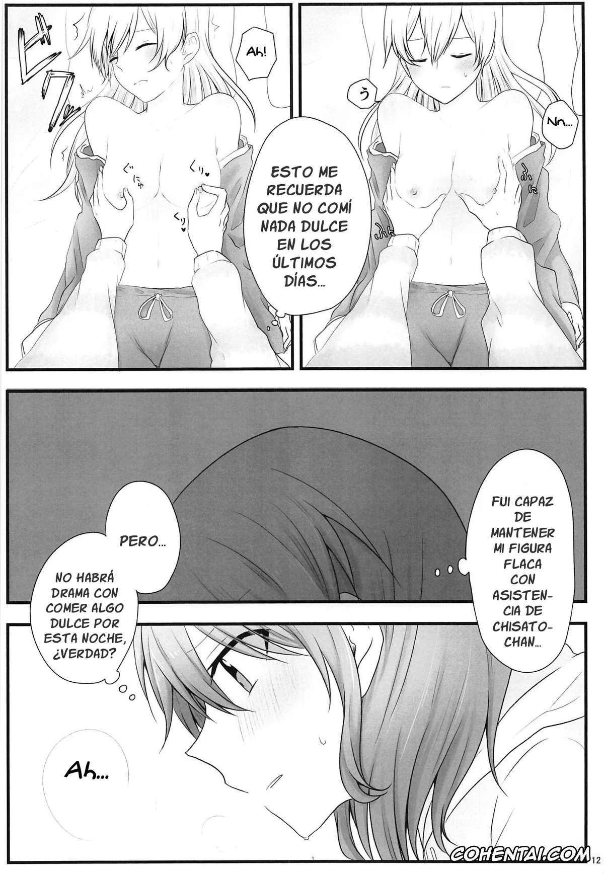 BanG Dream! porno, Aya Maruyama porno, Chisato Shirasagi porno, Ato de Okorareru kara! (BanG Dream!), pagina 11