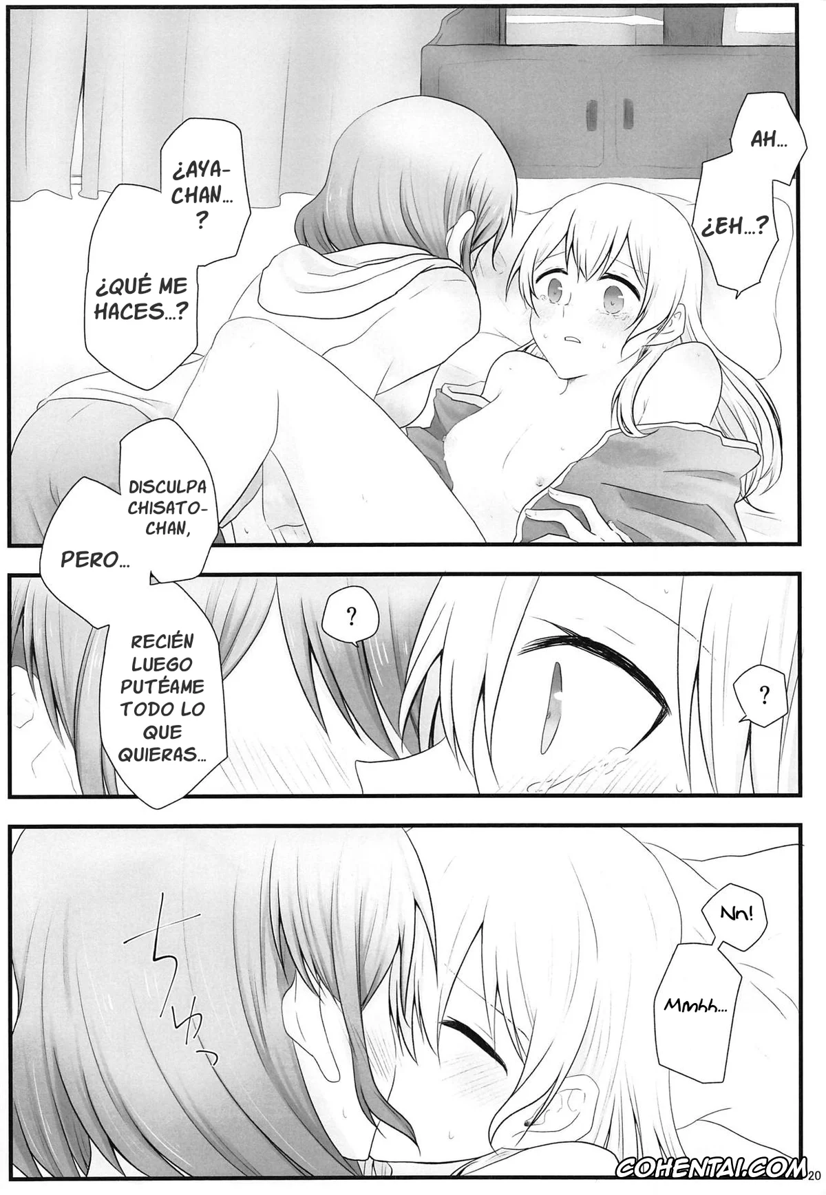 BanG Dream! xxx, Aya Maruyama xxx, Chisato Shirasagi xxx, Ato de Okorareru kara! (BanG Dream!), pagina 19