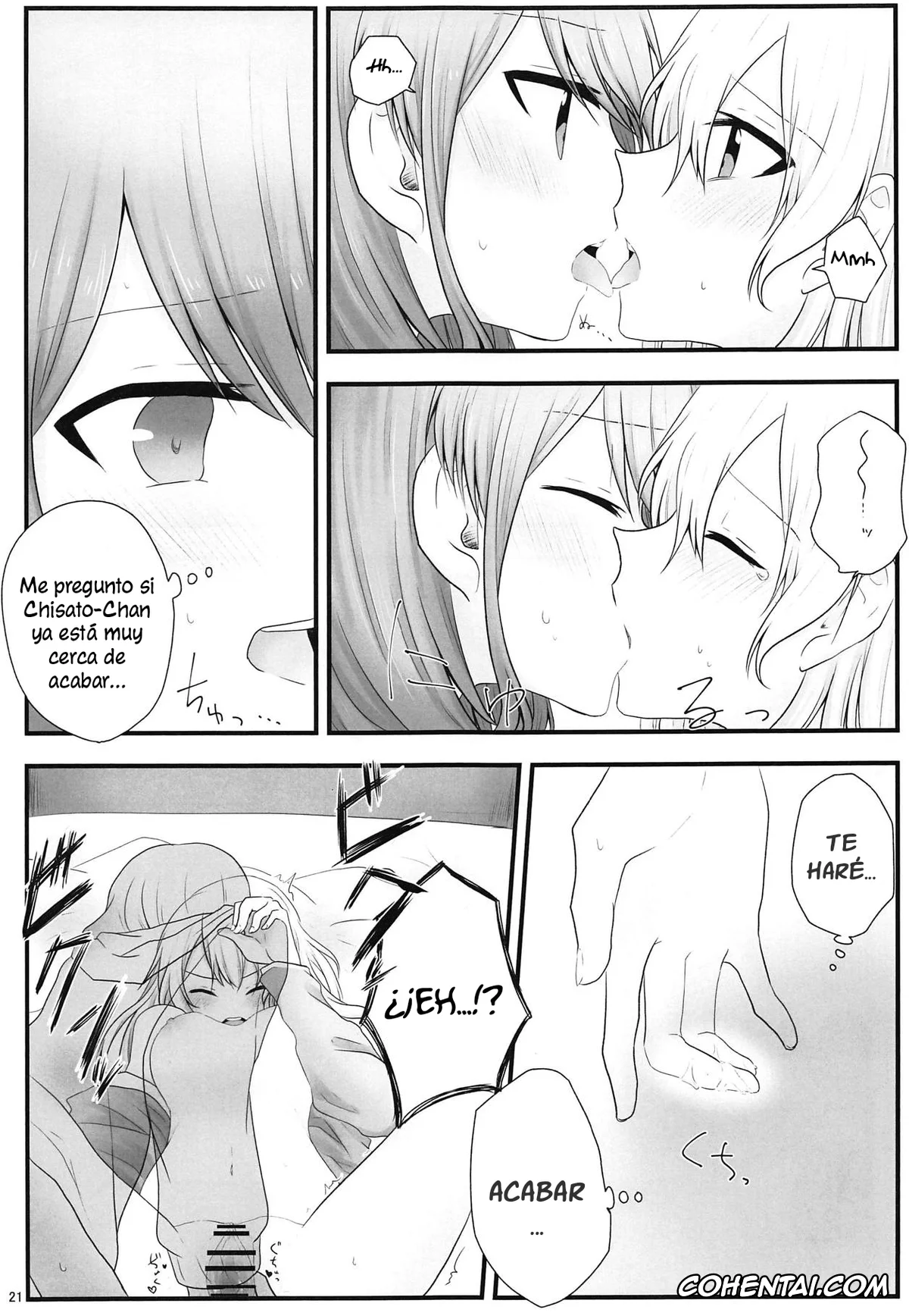 BanG Dream! porno, Aya Maruyama porno, Chisato Shirasagi porno, Ato de Okorareru kara! (BanG Dream!), pagina 20