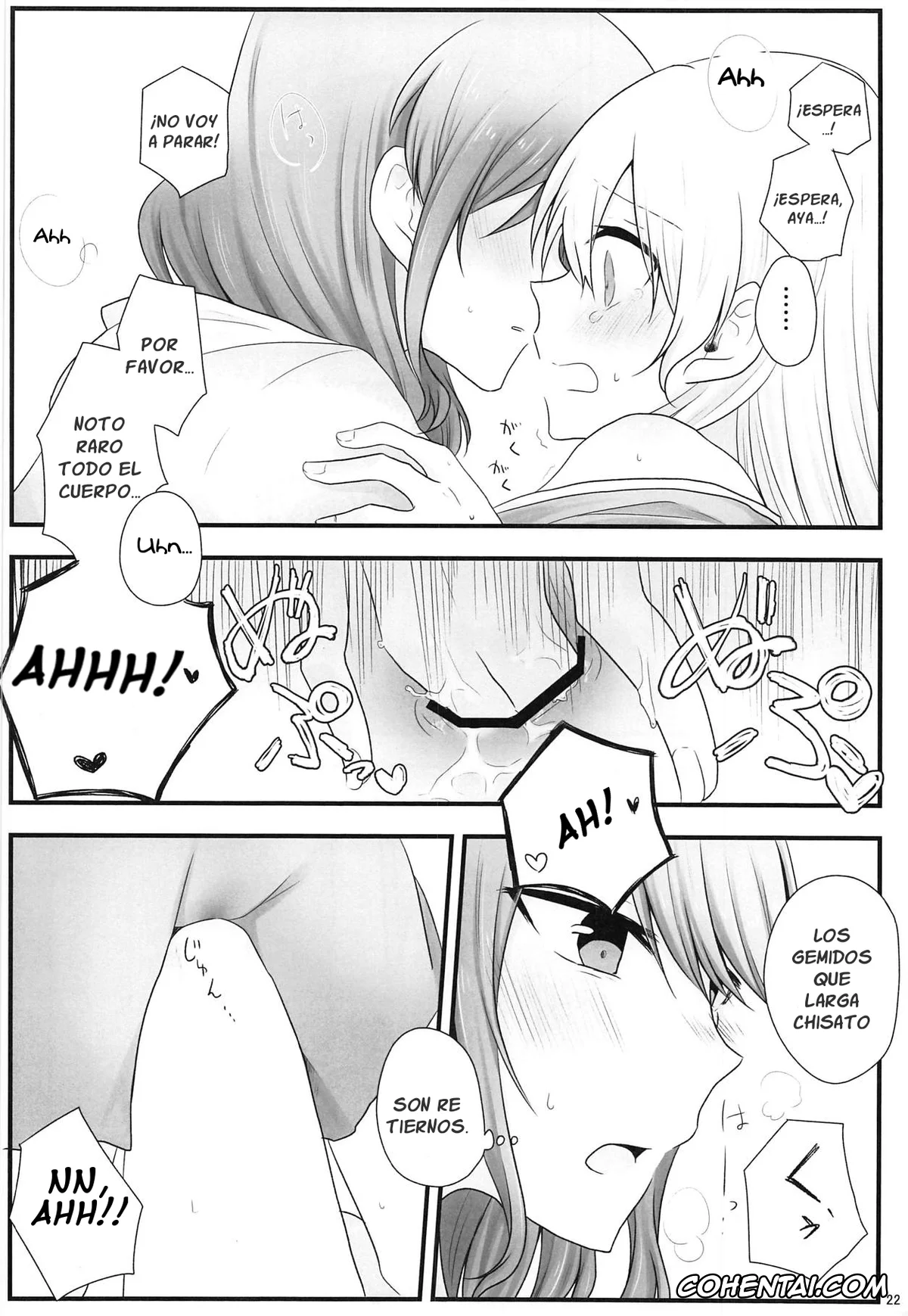 BanG Dream! hentai, Aya Maruyama hentai, Chisato Shirasagi hentai, Ato de Okorareru kara! (BanG Dream!), pagina 21