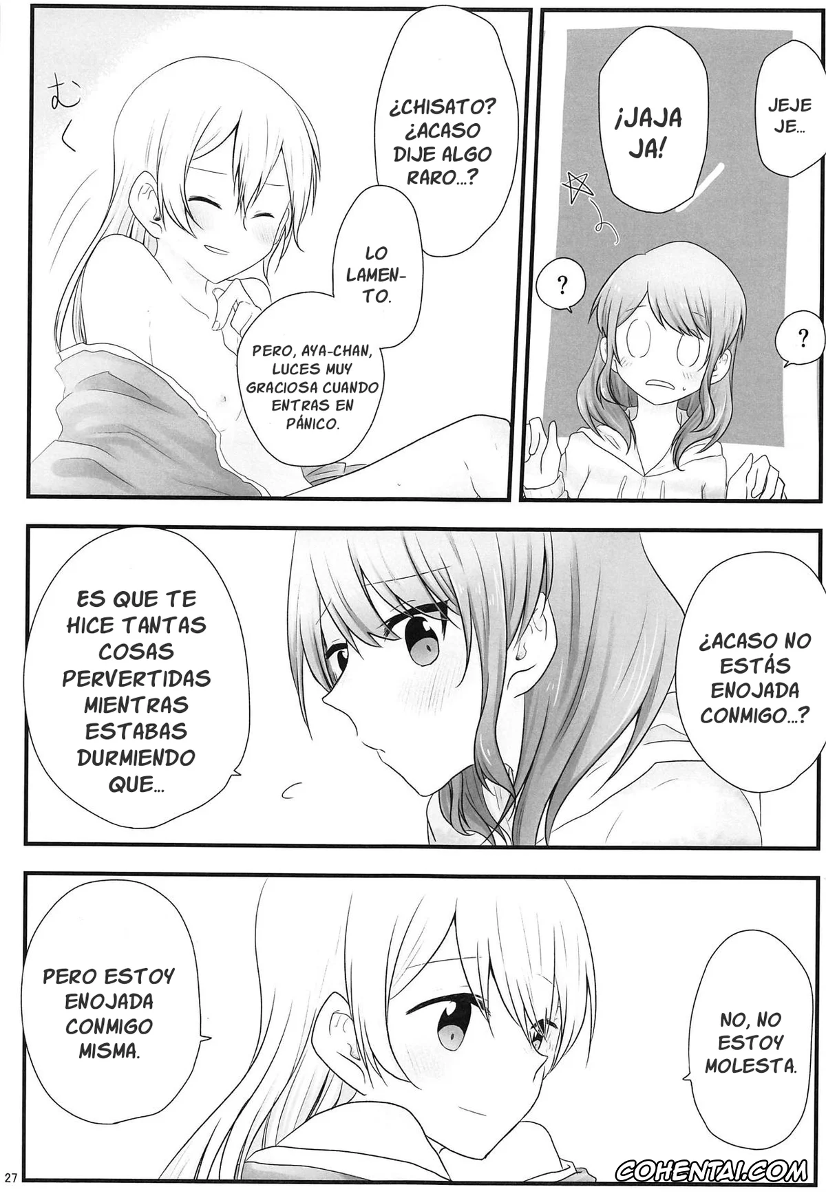 BanG Dream! porno, Aya Maruyama porno, Chisato Shirasagi porno, Ato de Okorareru kara! (BanG Dream!), pagina 26