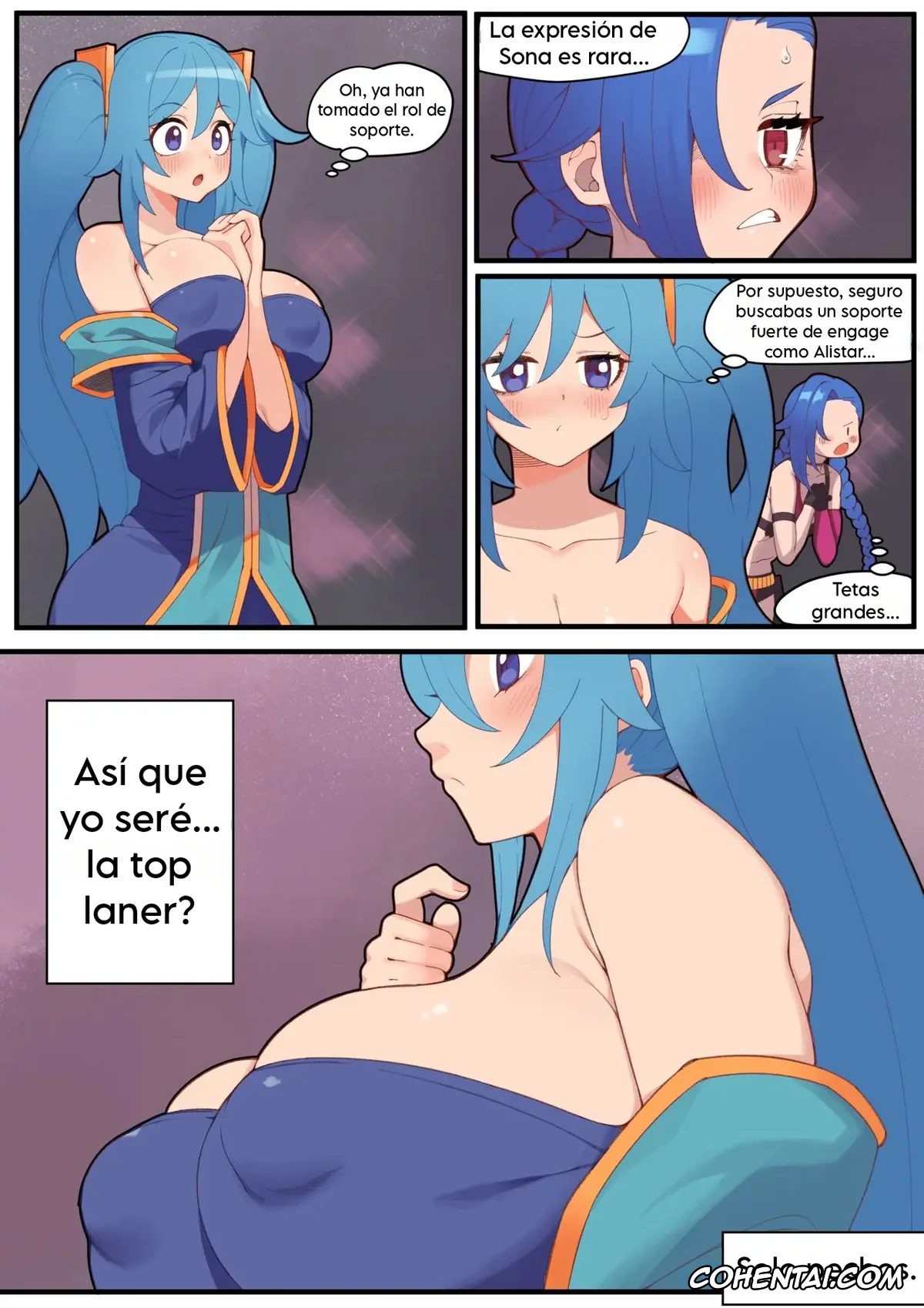League of Legends xxx, Darius xxx, Qiyana xxx, Sona Buvelle xxx, Top Sona (League of Legends), pagina 1