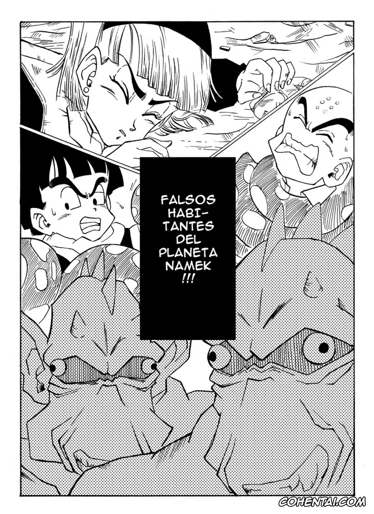 Dragon Ball xxx, Dragon Ball Z xxx, Bulma Briefs xxx, Fake Namekians (Dragon Ball Z), pagina 1