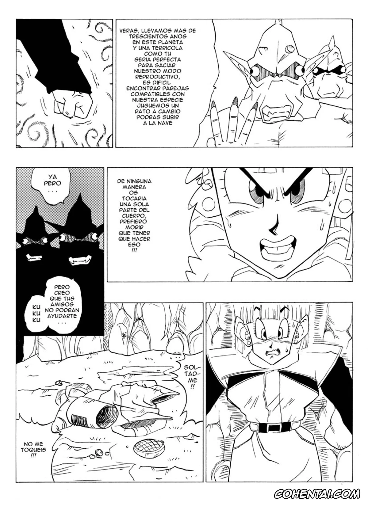 Dragon Ball porno, Dragon Ball Z porno, Bulma Briefs porno, Fake Namekians (Dragon Ball Z), pagina 8