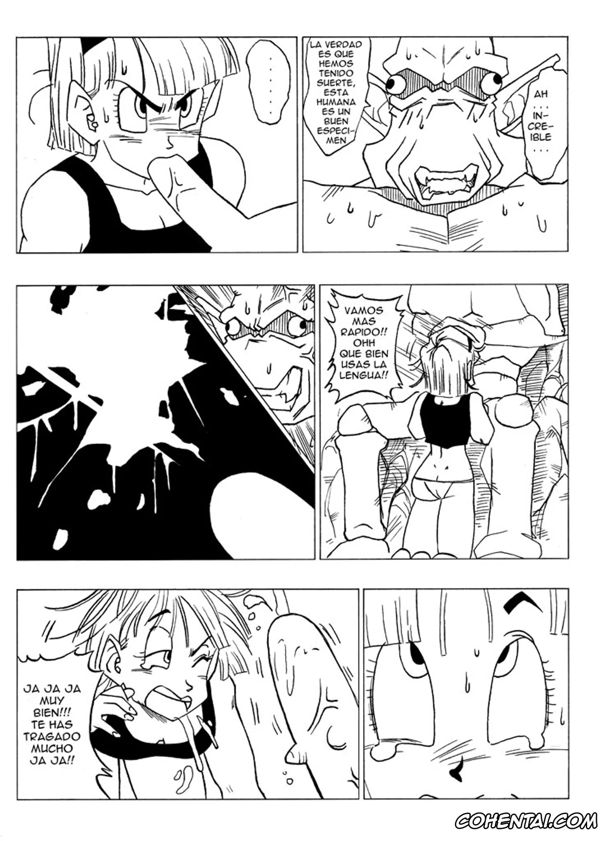 Dragon Ball hentai, Dragon Ball Z hentai, Bulma Briefs hentai, Fake Namekians (Dragon Ball Z), pagina 12