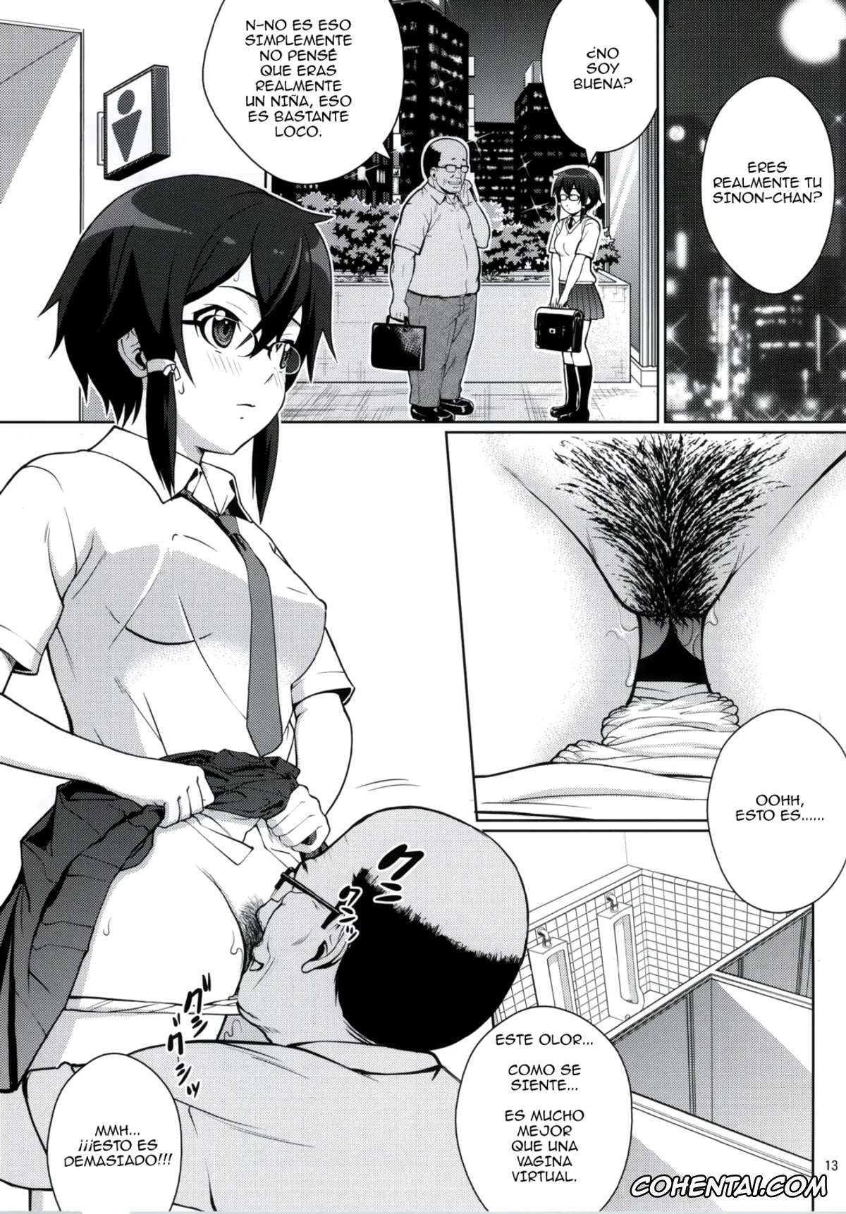 Sword Art Online xxx, Shino Asada | Sinon xxx, DATENSINON (Sword Art Online), pagina 10
