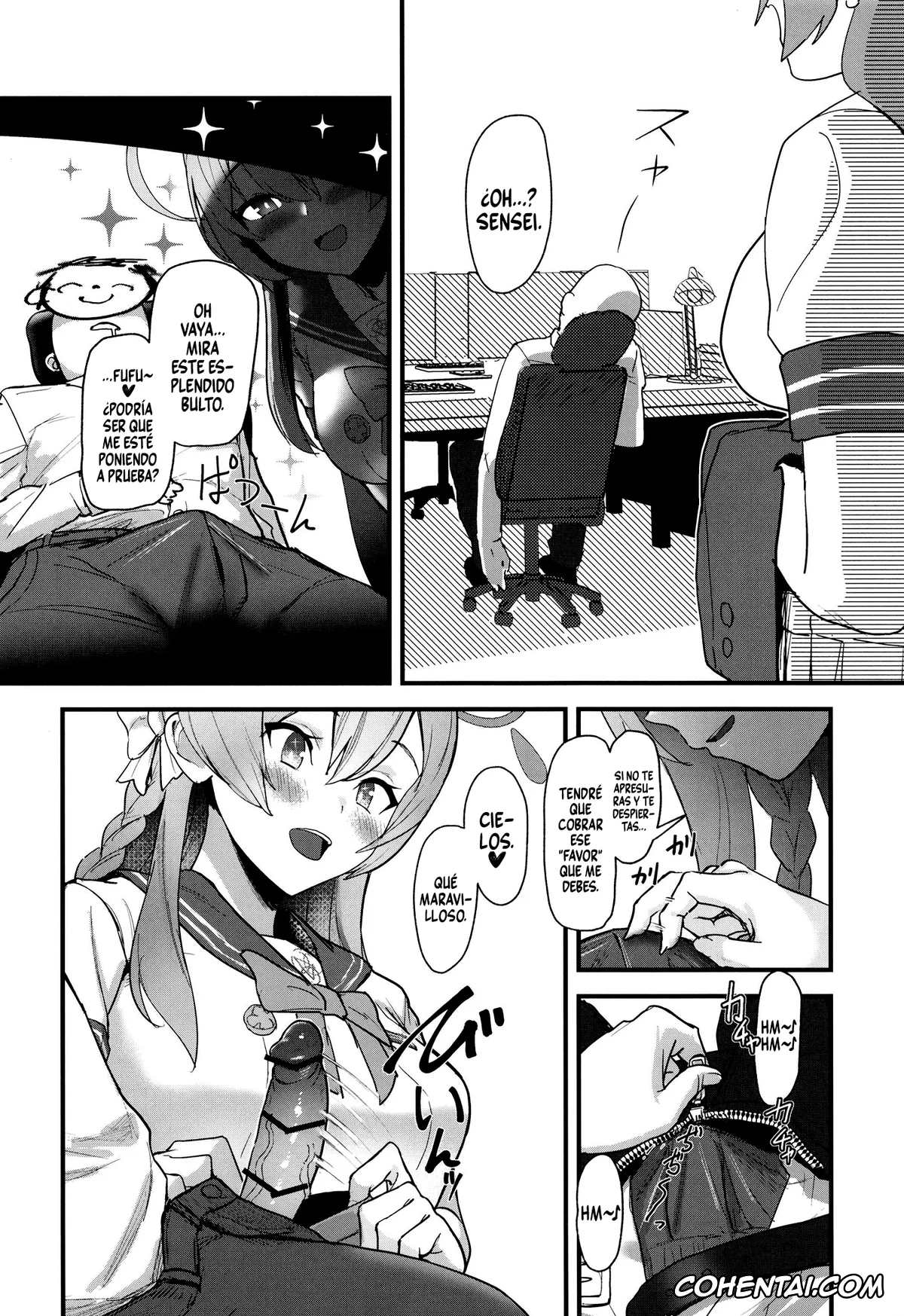 Blue Archive xxx, Hanako Urawa xxx, Sensei xxx, Aiyoku wa Muyoku ni Nitari (Blue Archive), pagina 10