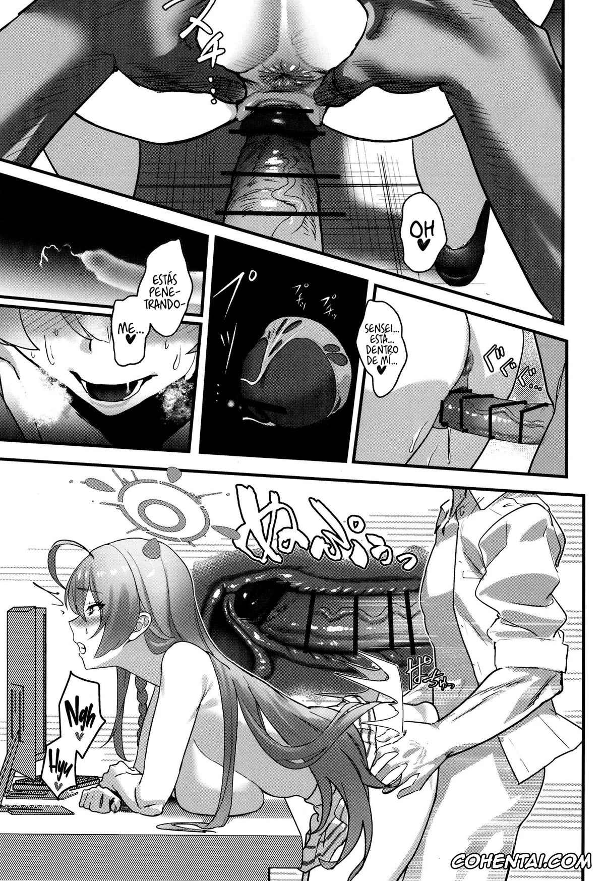 Blue Archive hentai, Hanako Urawa hentai, Sensei hentai, Aiyoku wa Muyoku ni Nitari (Blue Archive), pagina 15