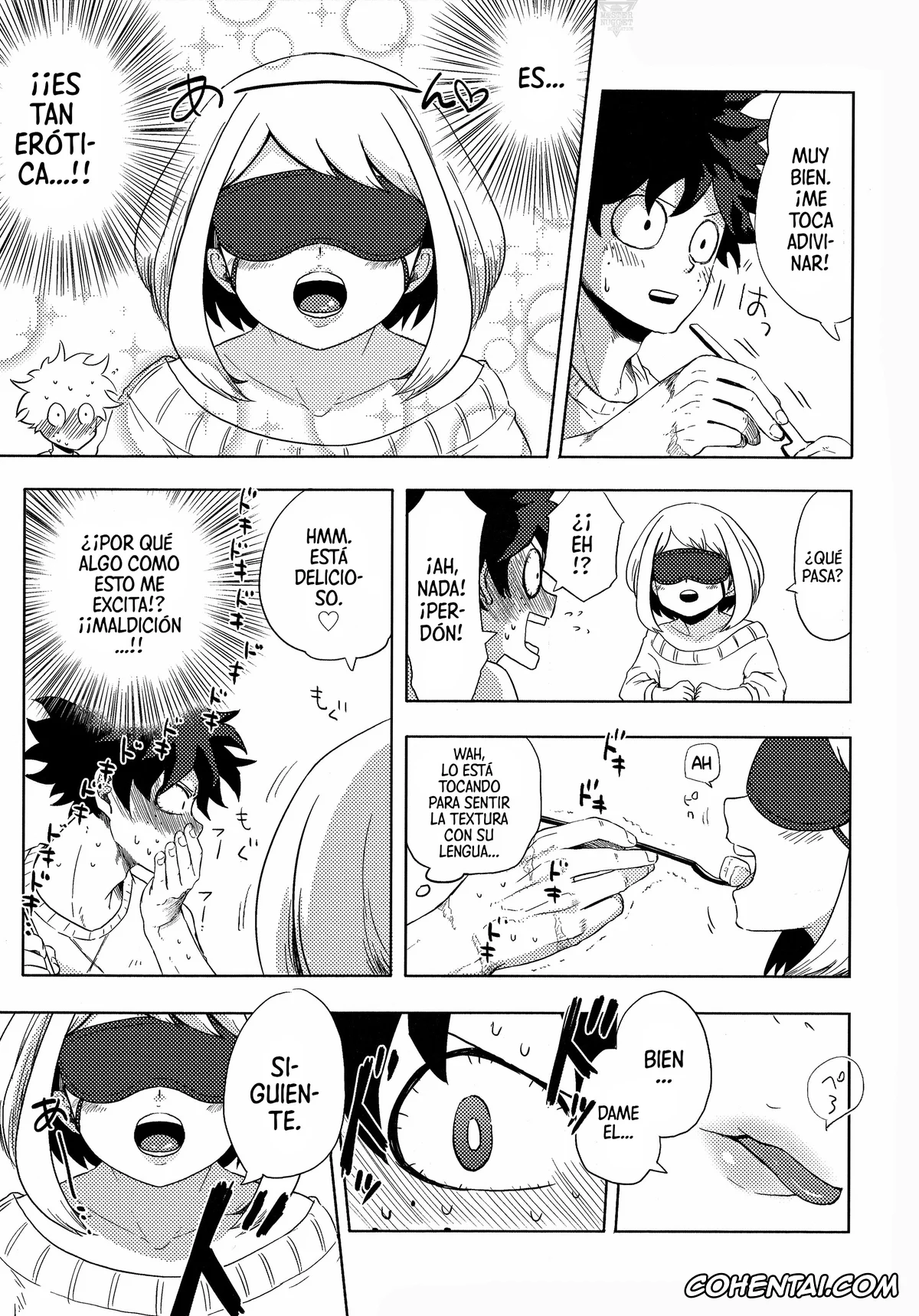 My Hero Academia | Boku No Hero Academia hentai, Izuku Midoriya hentai, Ochako Uraraka hentai, Mekakushi Tea Time (Boku no Hero Academia), pagina 6