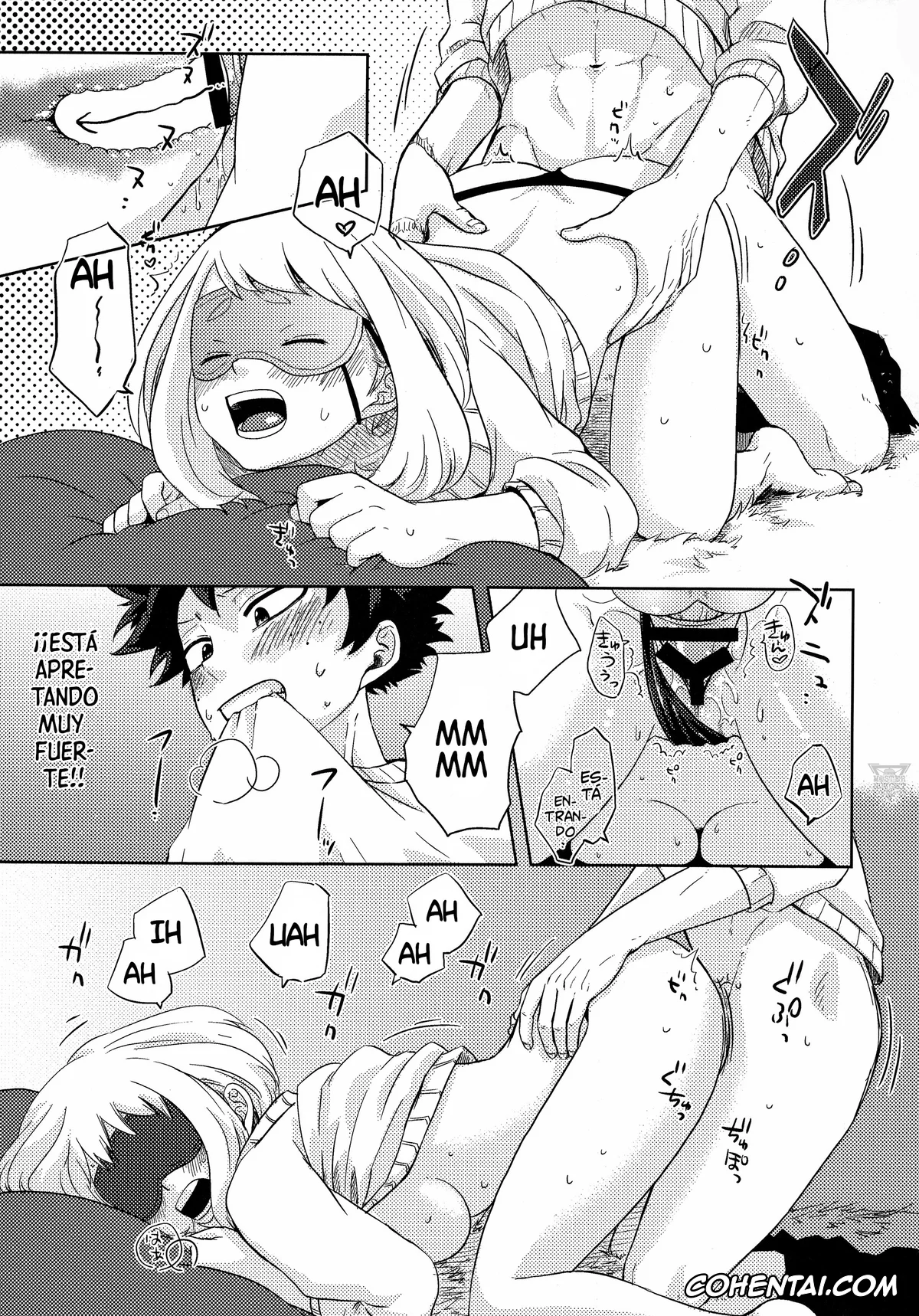 My Hero Academia | Boku No Hero Academia xxx, Izuku Midoriya xxx, Ochako Uraraka xxx, Mekakushi Tea Time (Boku no Hero Academia), pagina 16