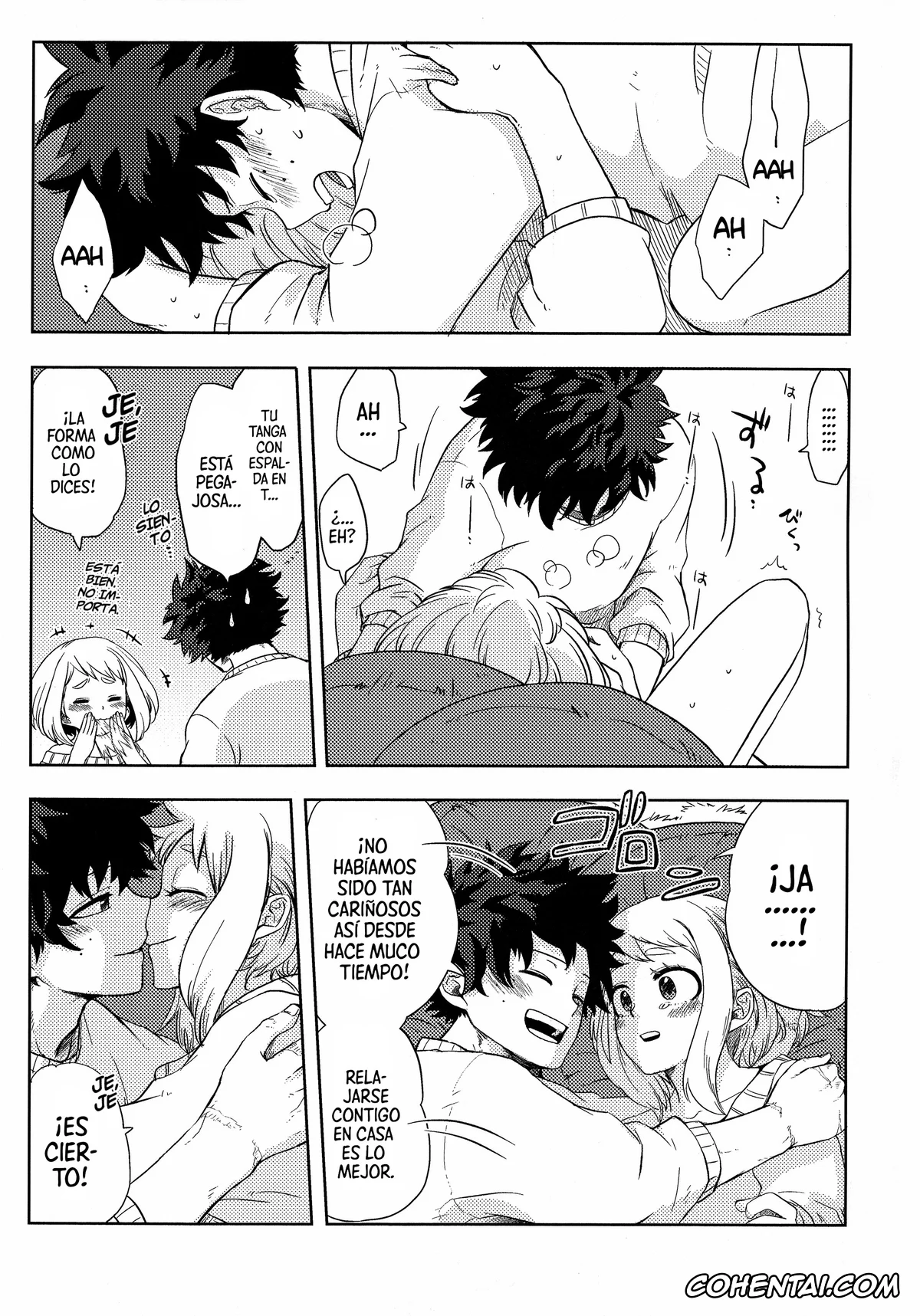 My Hero Academia | Boku No Hero Academia xxx, Izuku Midoriya xxx, Ochako Uraraka xxx, Mekakushi Tea Time (Boku no Hero Academia), pagina 22
