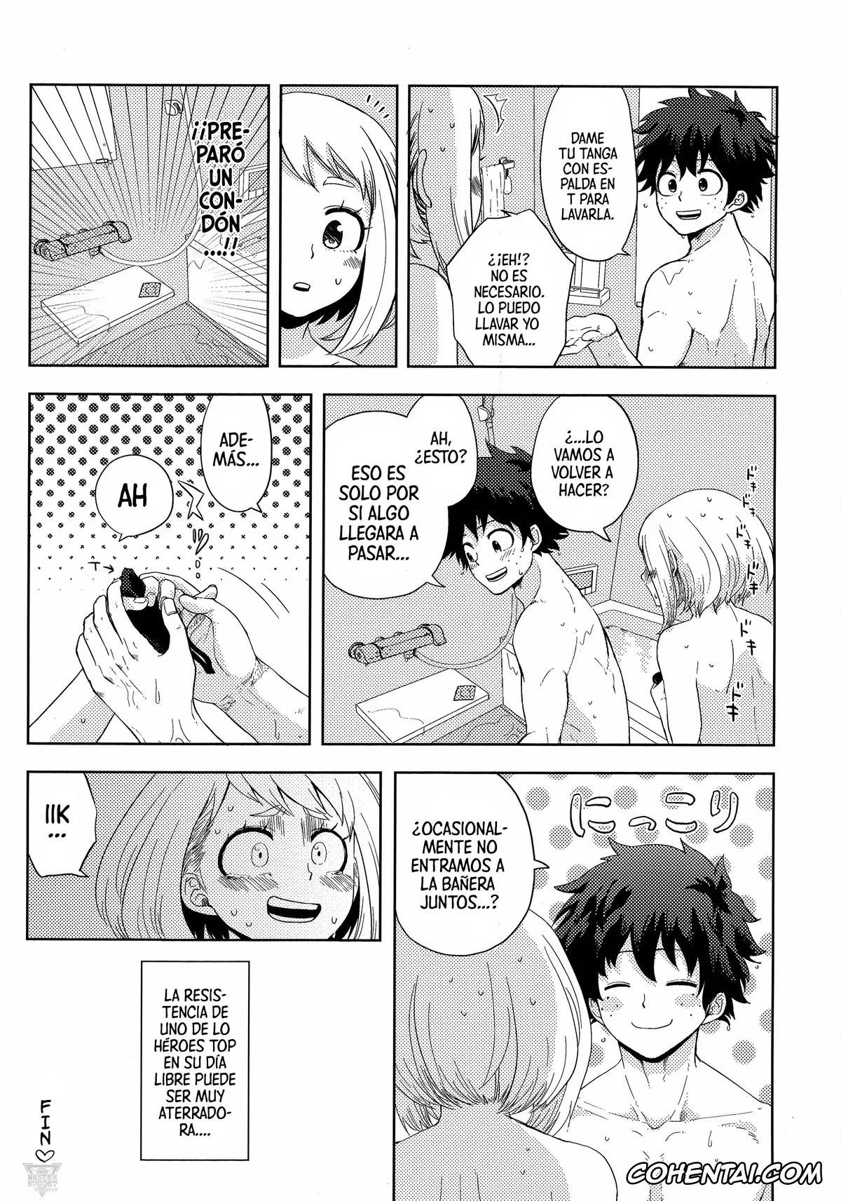 My Hero Academia | Boku No Hero Academia hentai, Izuku Midoriya hentai, Ochako Uraraka hentai, Mekakushi Tea Time (Boku no Hero Academia), pagina 24