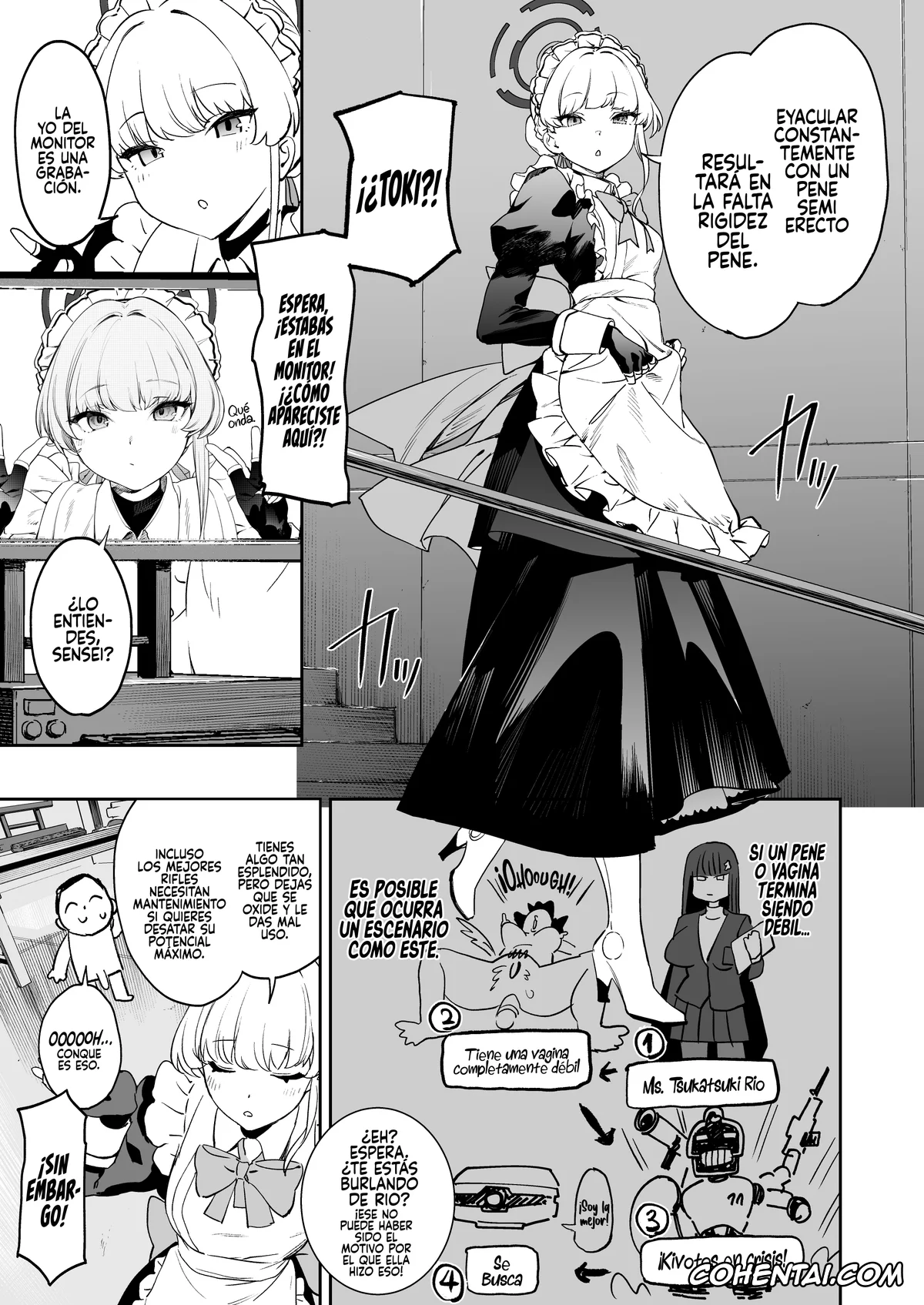 Blue Archive xxx, Sensei xxx, Toki Asuma xxx, Toki no Bokkiryoku Kaizen Perfect Training (Blue Archive), pagina 7