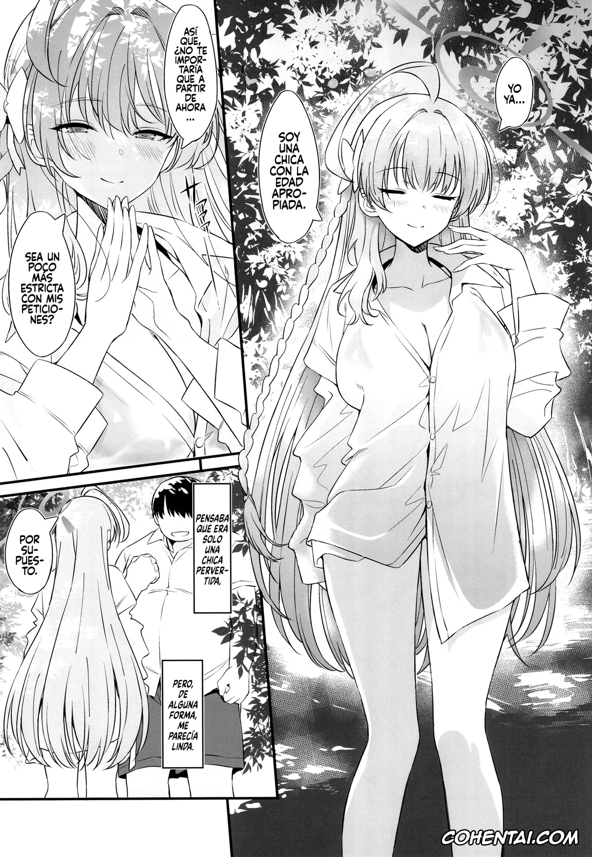 Blue Archive xxx, Hanako Urawa xxx, Sensei xxx, Onanie Supporter Hanako (Blue Archive), pagina 4