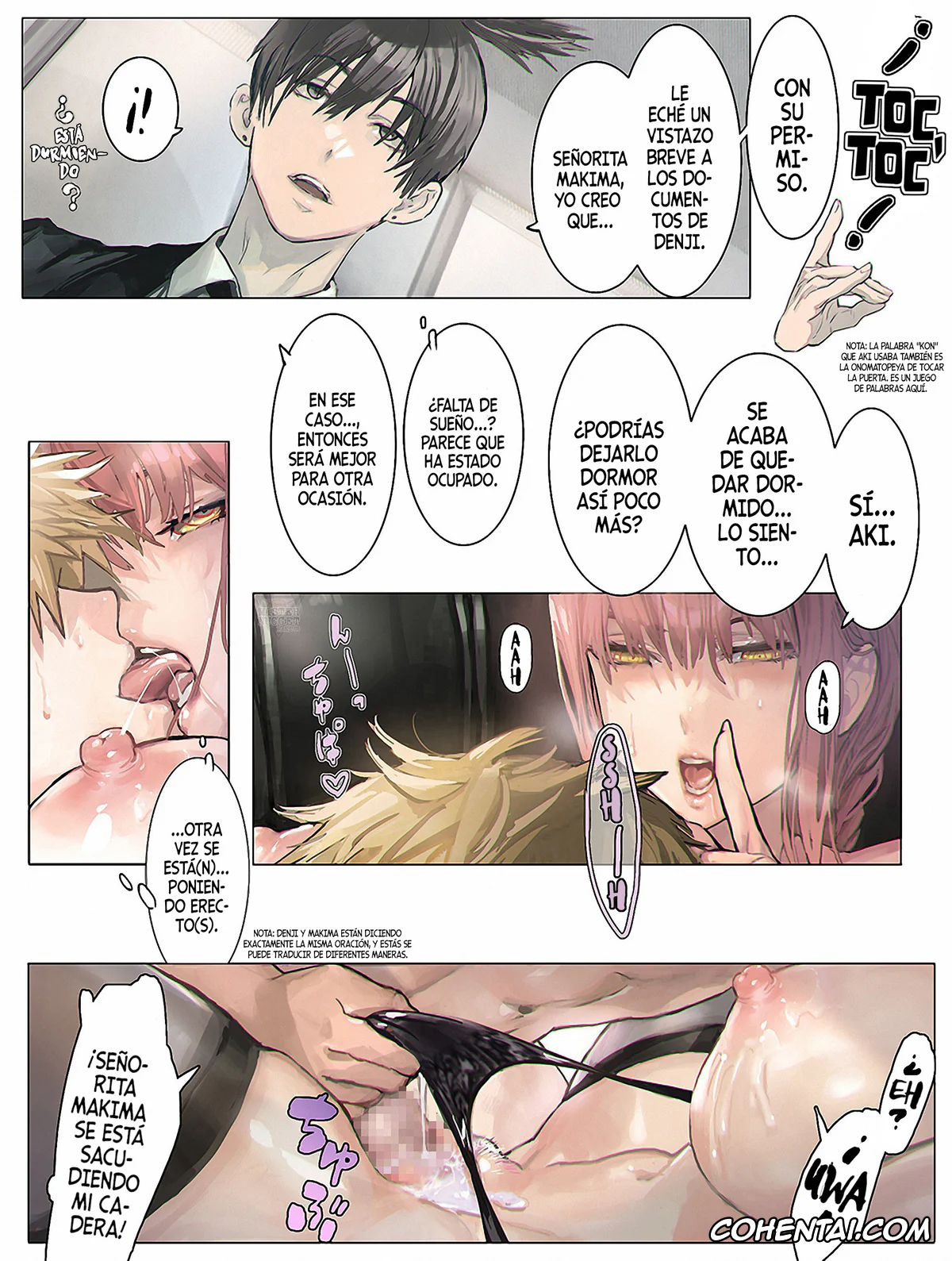 Chainsaw Man porno, Denji porno, Makima porno, MAKIMANIAX (Chainsaw Man), pagina 8
