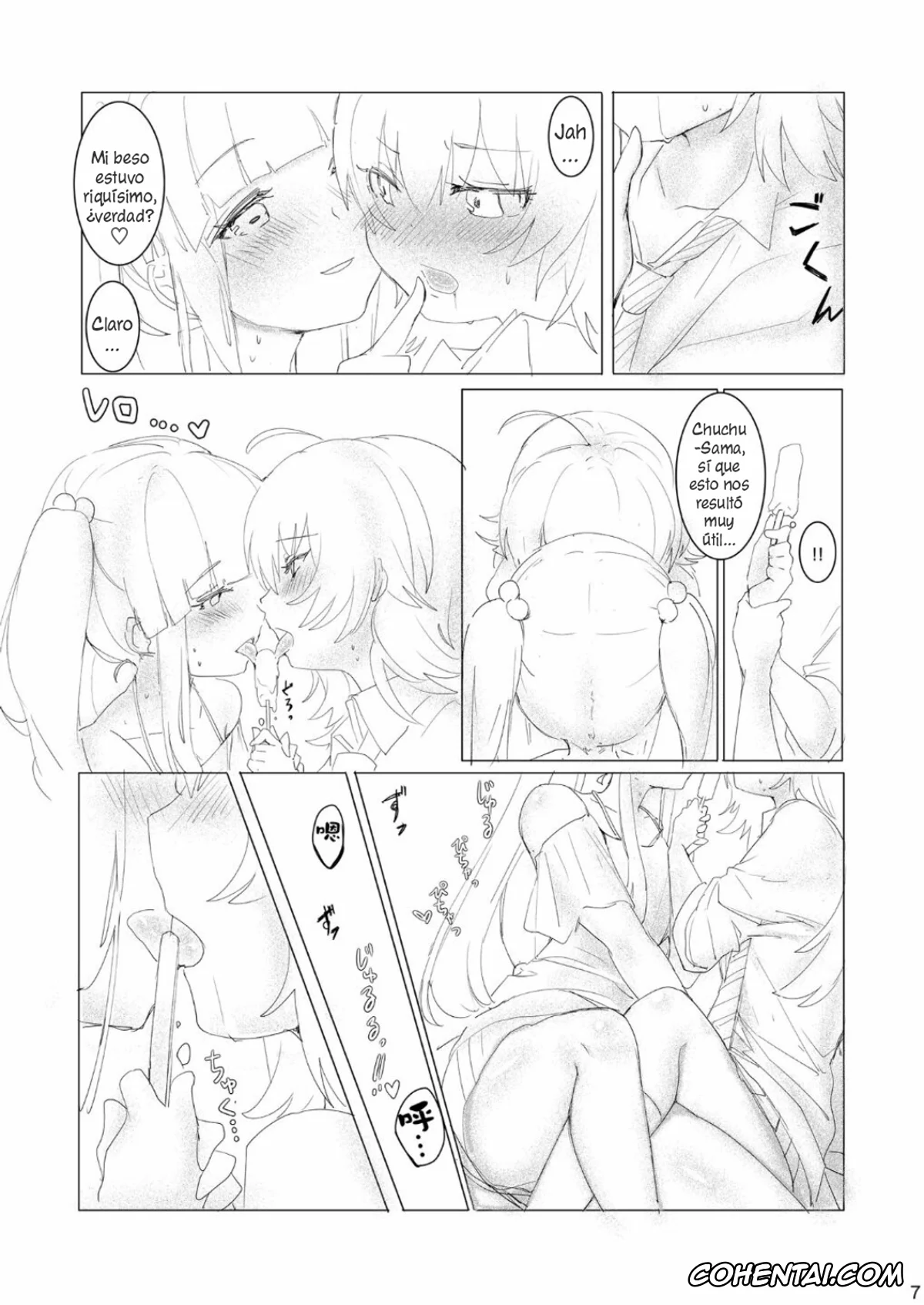 BanG Dream! hentai, Chiyu Tamade hentai, Reona Nyubara hentai, Sweating like crazy!! (BanG Dream!), pagina 6
