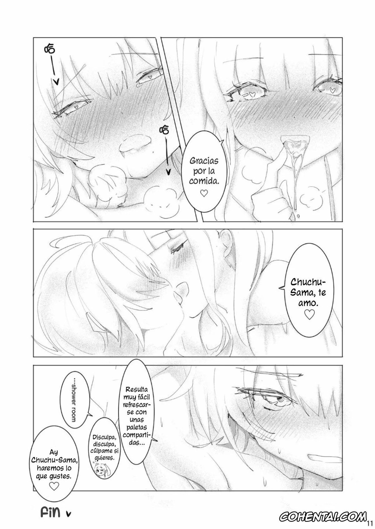 BanG Dream! xxx, Chiyu Tamade xxx, Reona Nyubara xxx, Sweating like crazy!! (BanG Dream!), pagina 10